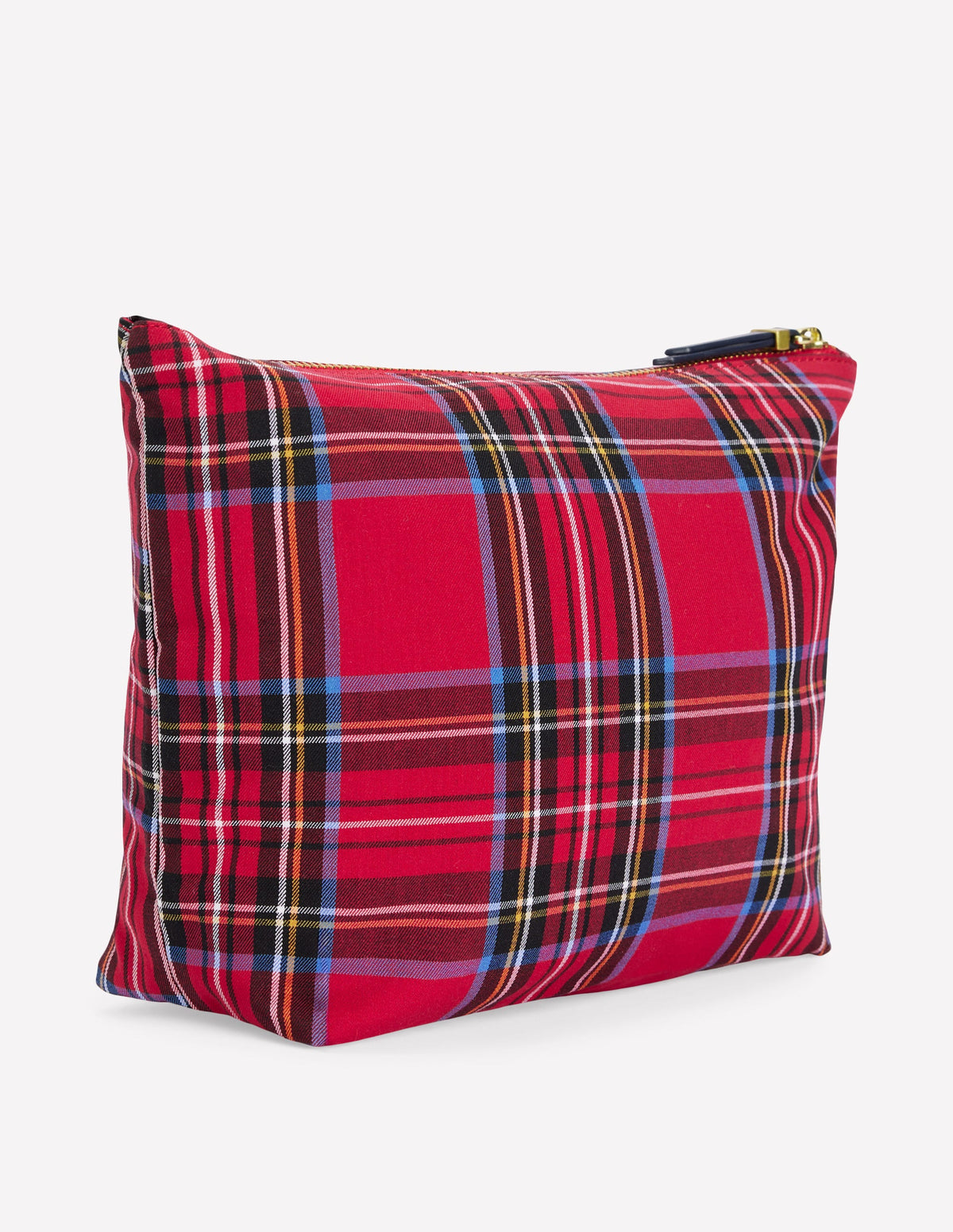 Fabric Pouch-Red Tartan - Image 2