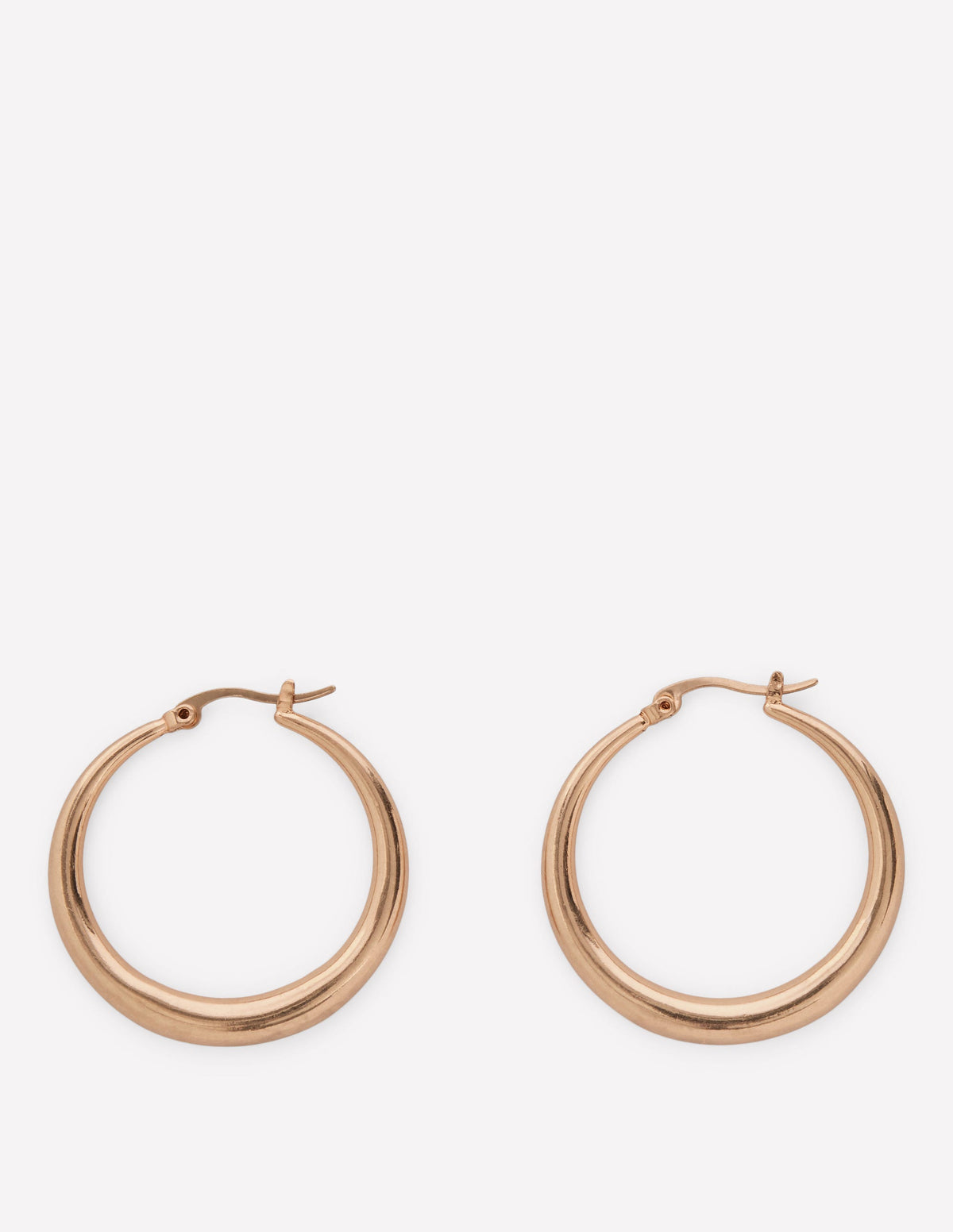 Classic Medium Hoops-Gold-1
