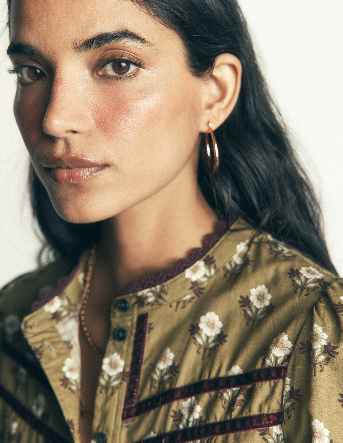 Small Metal Hoops-Gold - Image 1