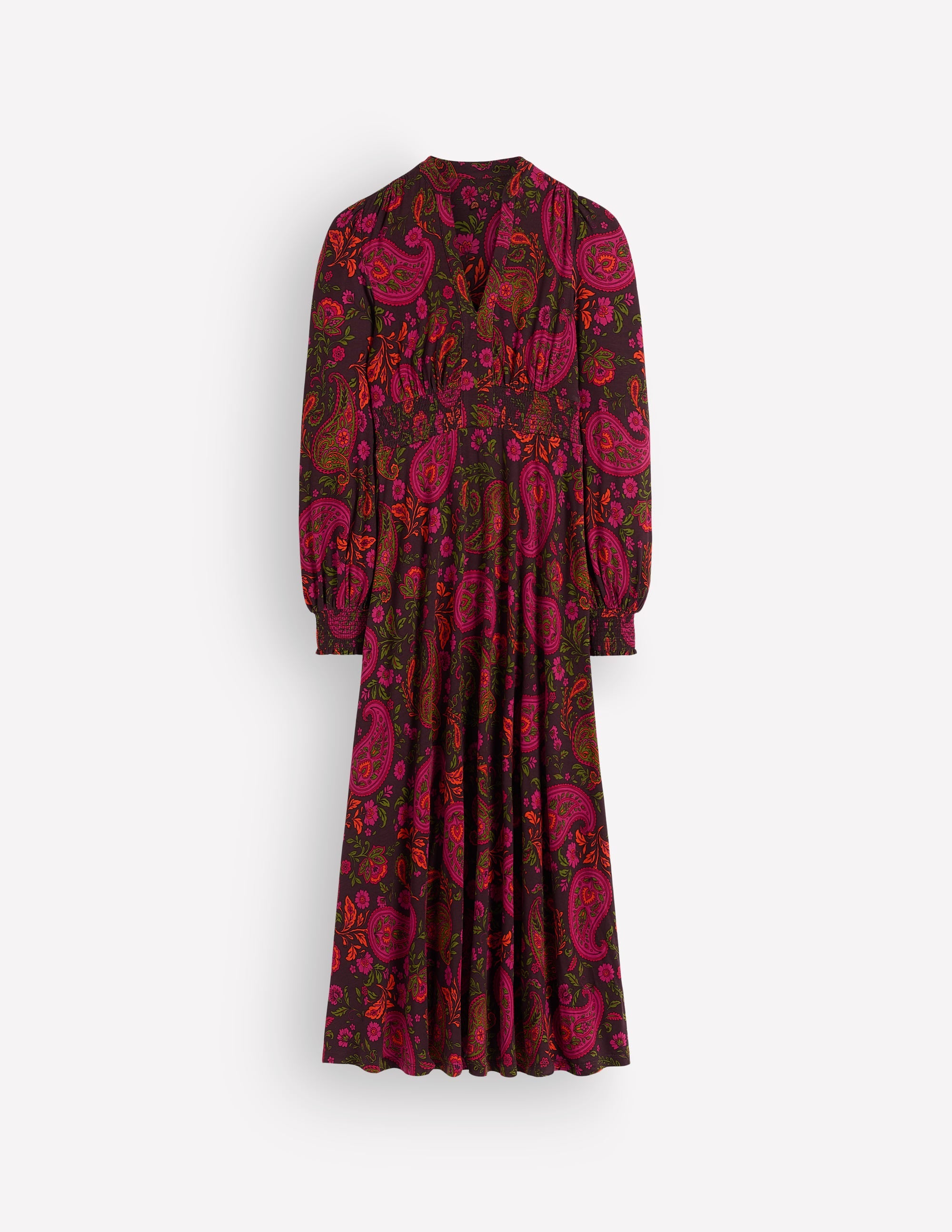 Georgia Jersey Midi Dress-Multi, Bohemia Charm - Image 6
