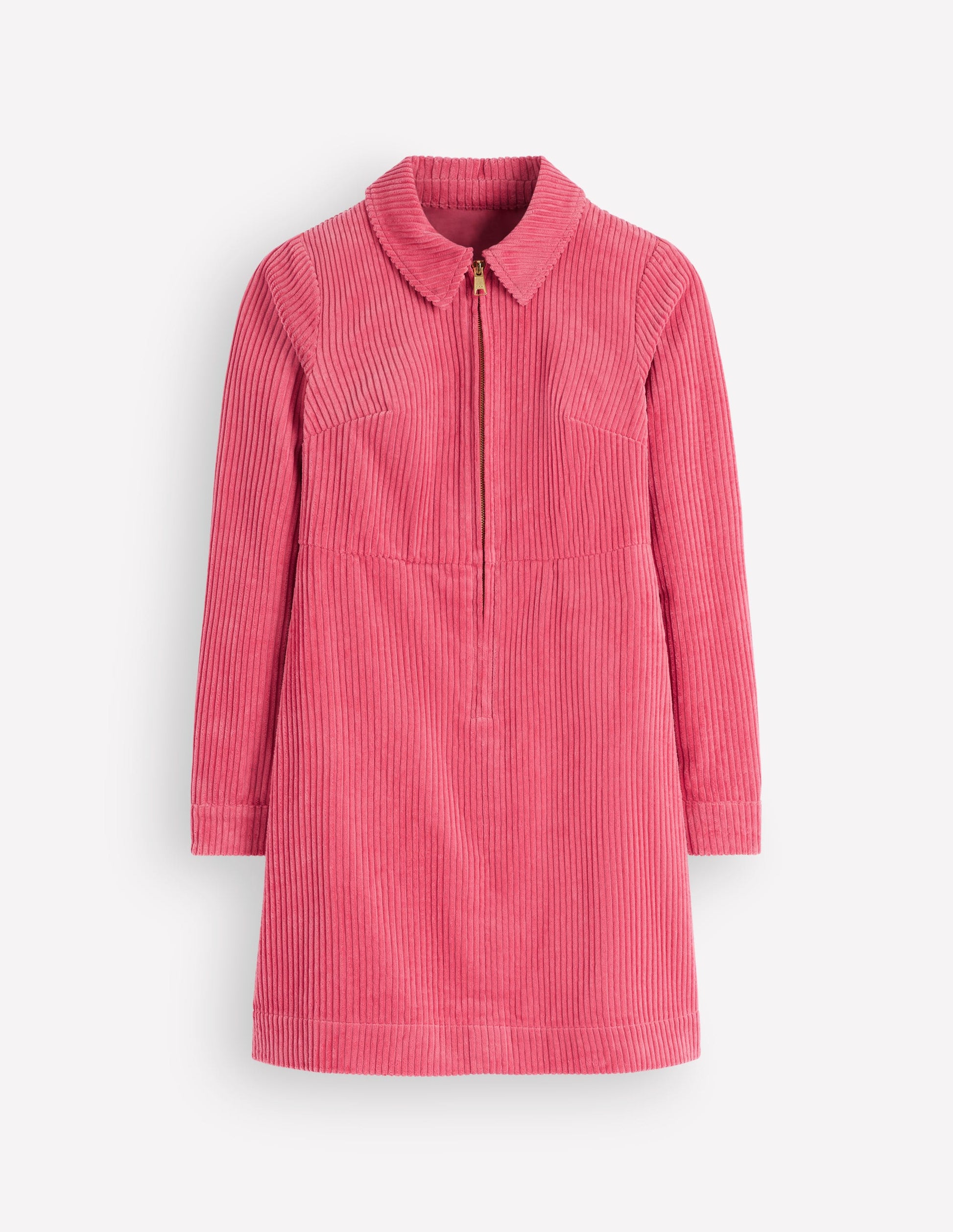 Bronte Cord Short Dress-Cherry Blush-6