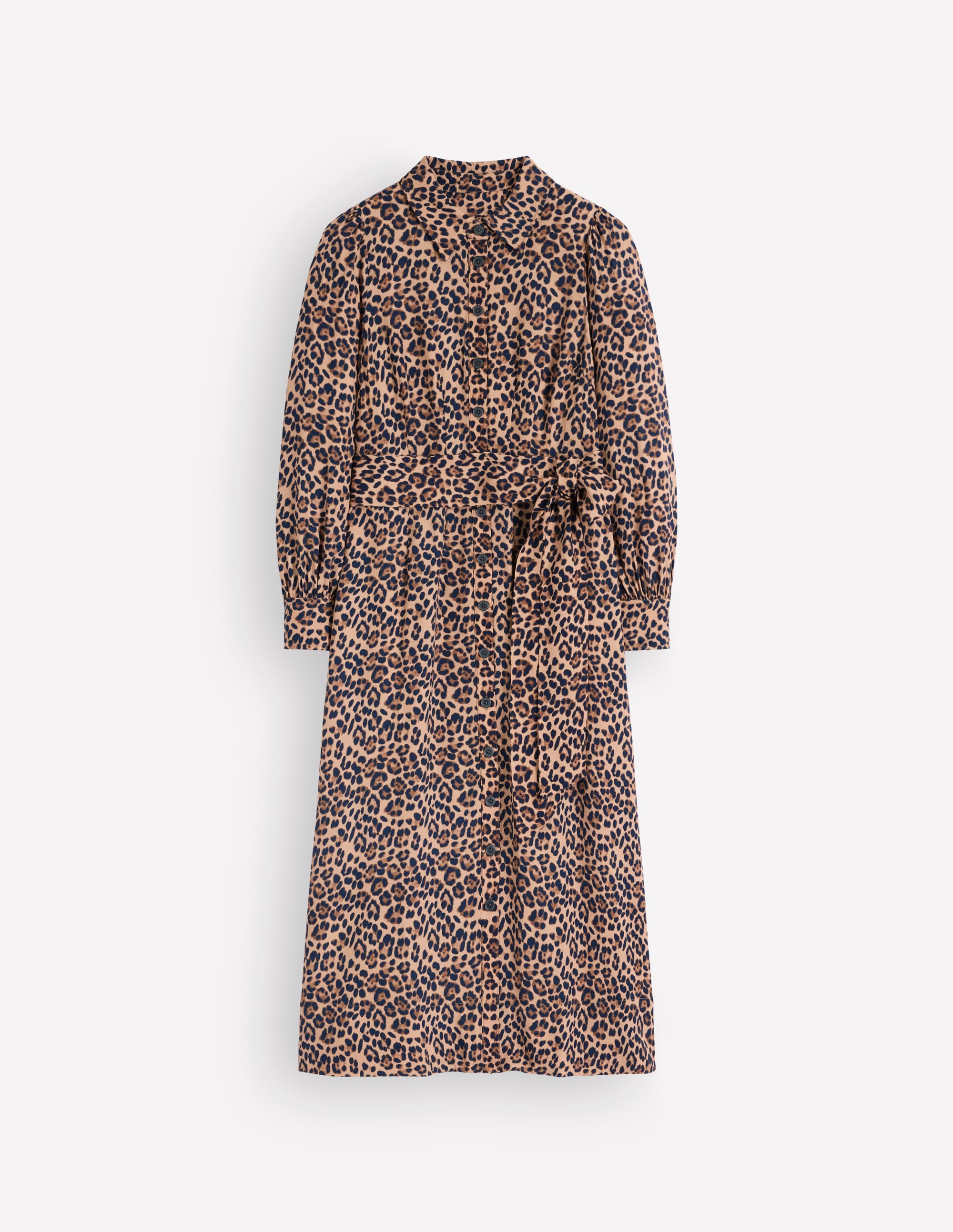 Maeve Occasion Shirt Dress-Animal Print - Image 5