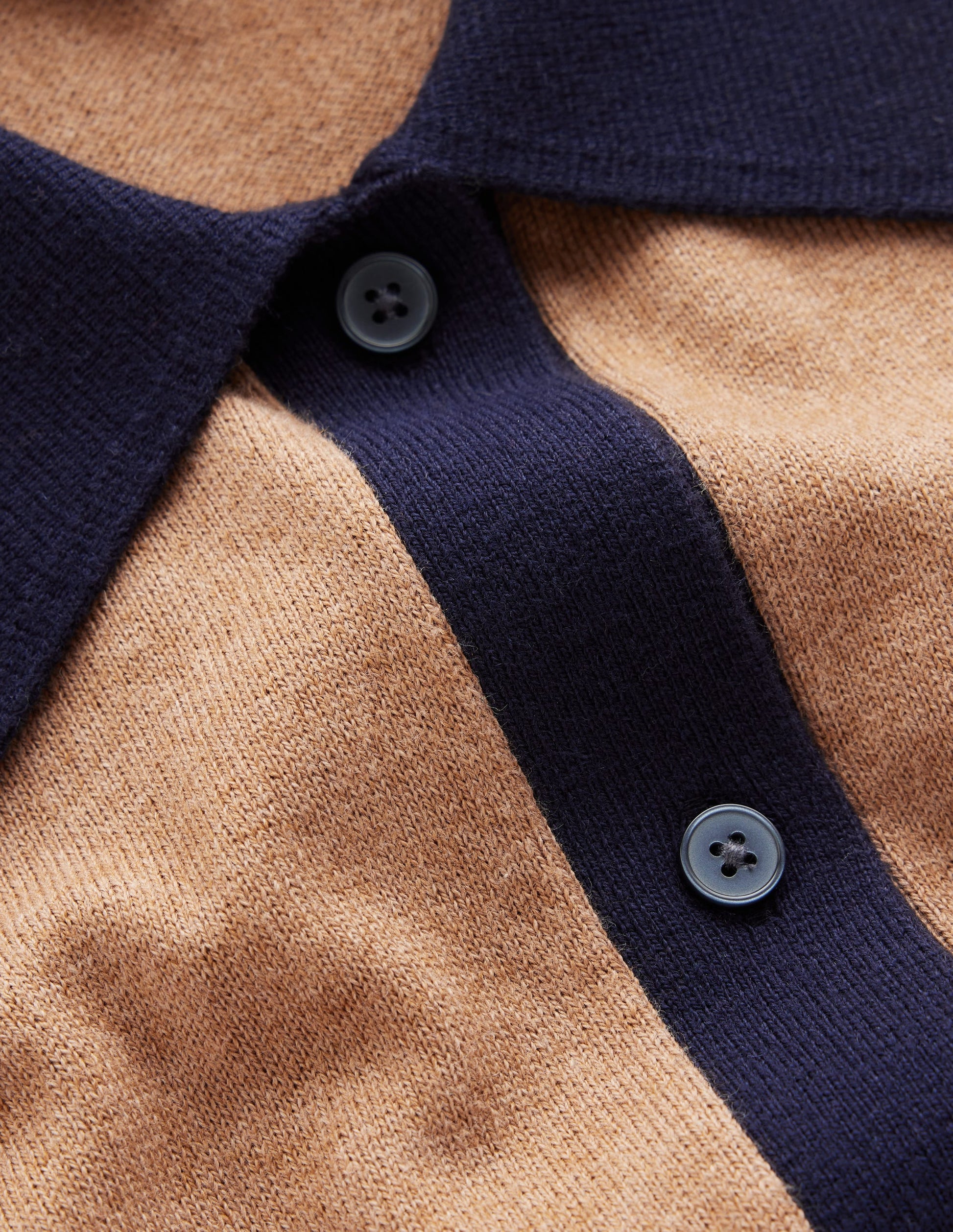Jessica Knitted Shirt Dress-Fall Leaf/ Evening Blue-6