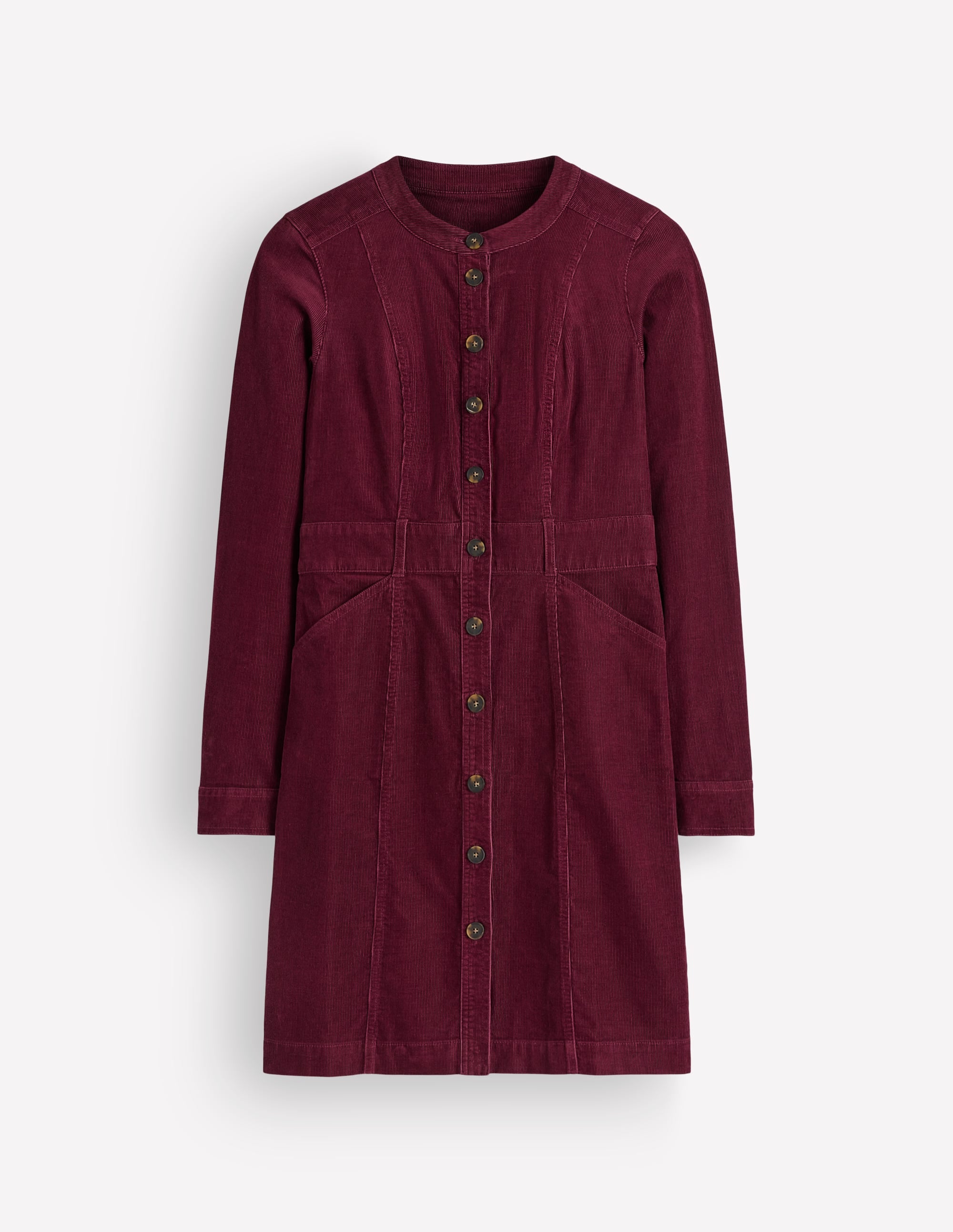 Zara Cord Short Dress-Deep Wisteria - Image 5