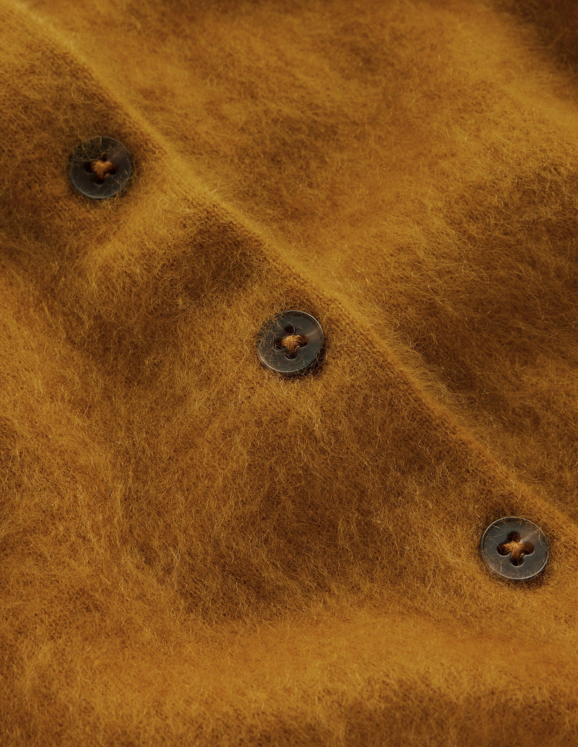 Kat Brushed Cashmere Cardigan-Toffee Brown-7