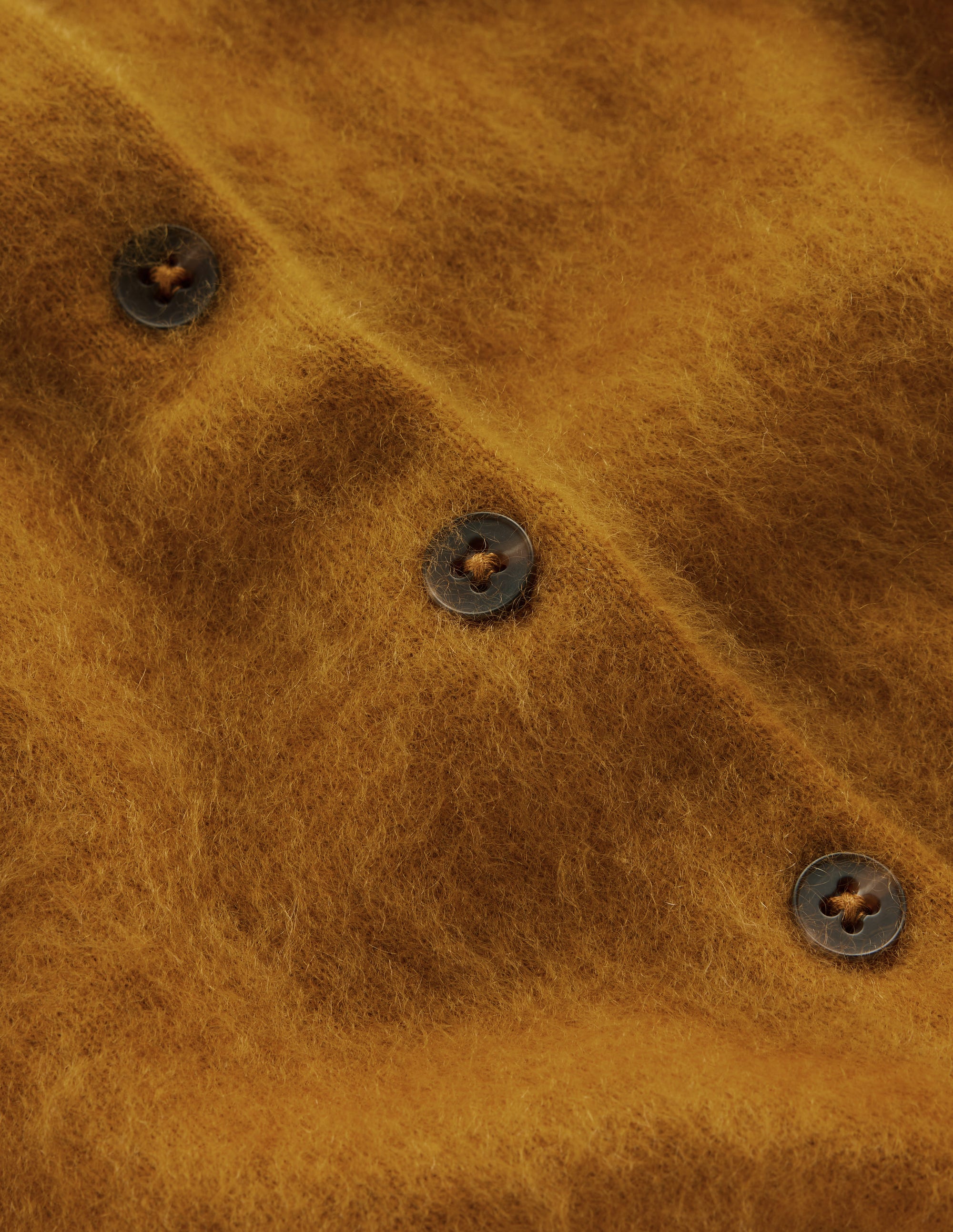 Kat Brushed Cashmere Cardigan-Toffee Brown - Image 7