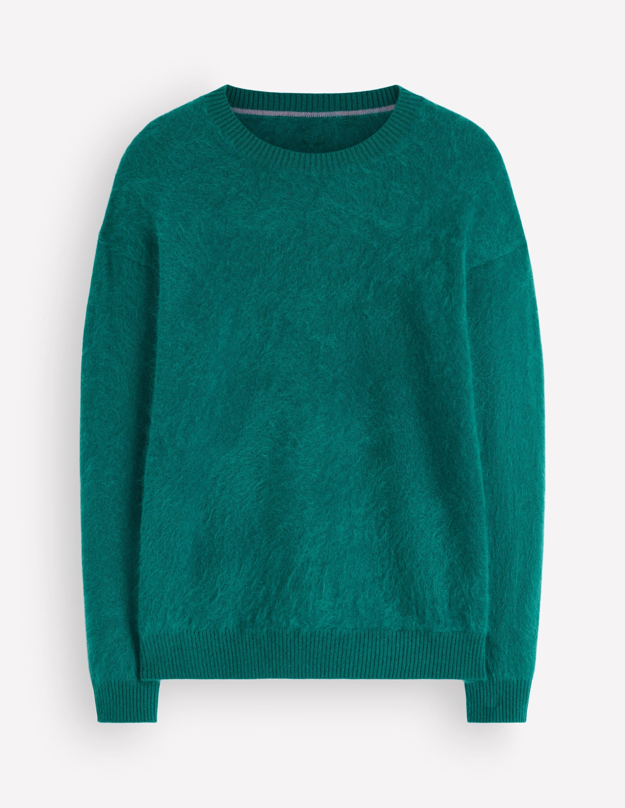 Kat Brushed Cashmere Sweater-Deep Sea Depths - Image 5