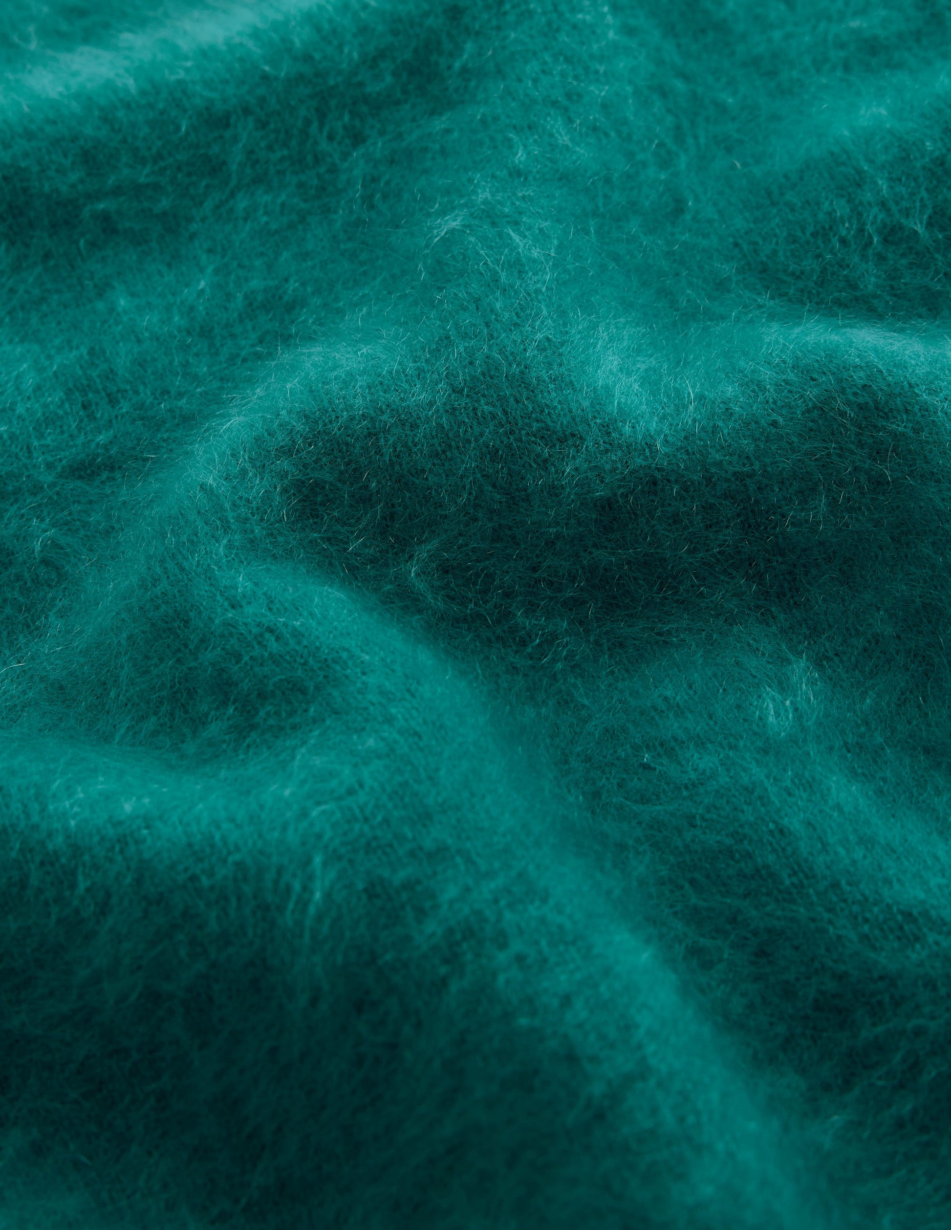 Kat Brushed Cashmere Sweater-Deep Sea Depths-6