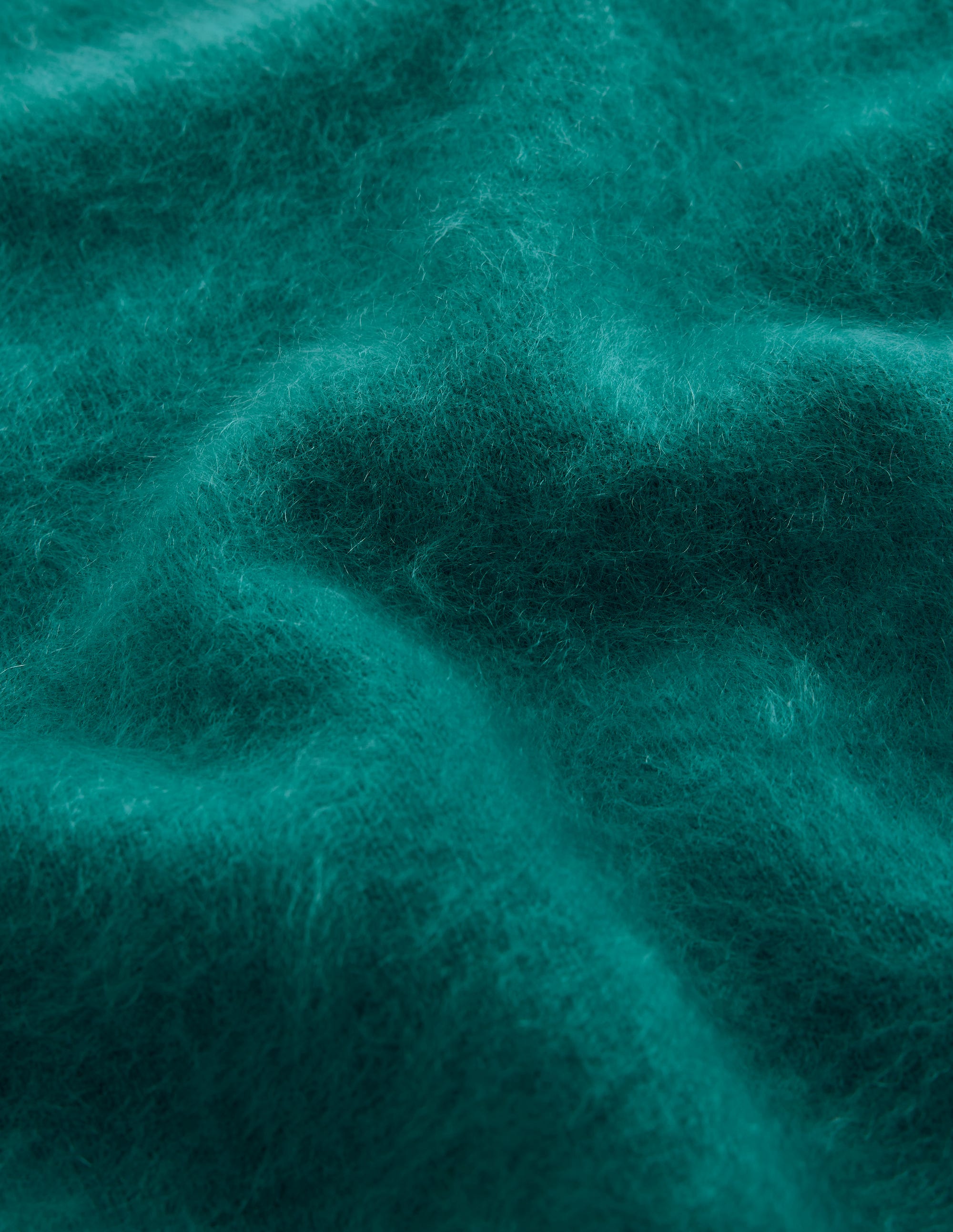 Kat Brushed Cashmere Sweater-Deep Sea Depths - Image 6