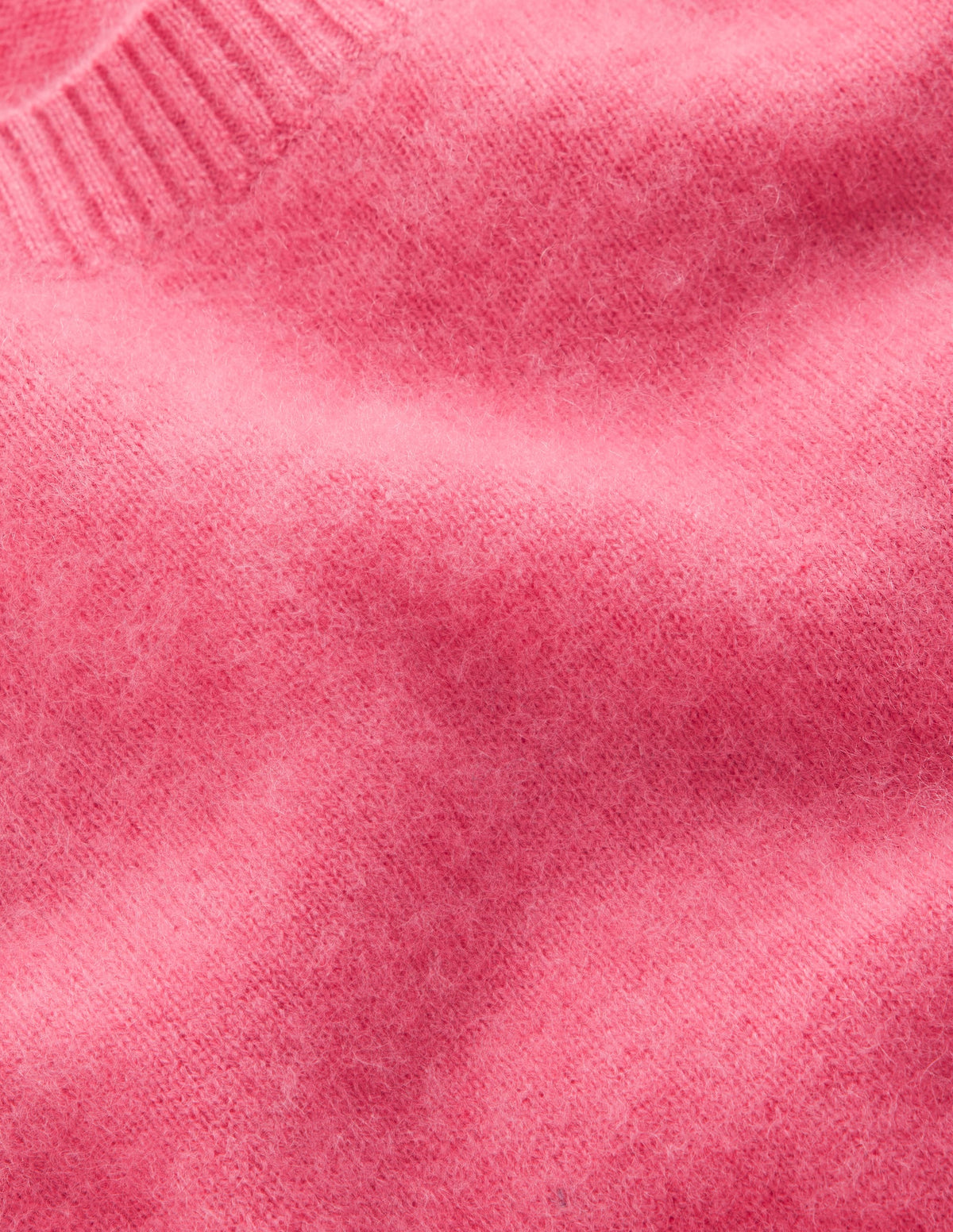 Kat Brushed Cashmere Sweater-Rose Pink - Image 8