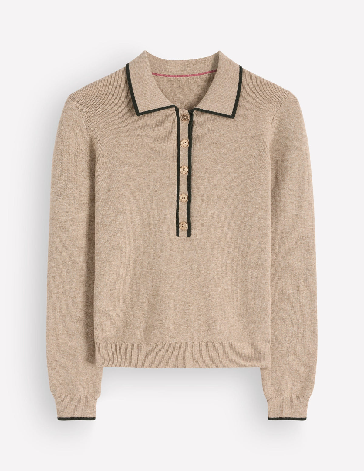 Liz Henley Sweater-Chinchilla Melange - Image 5