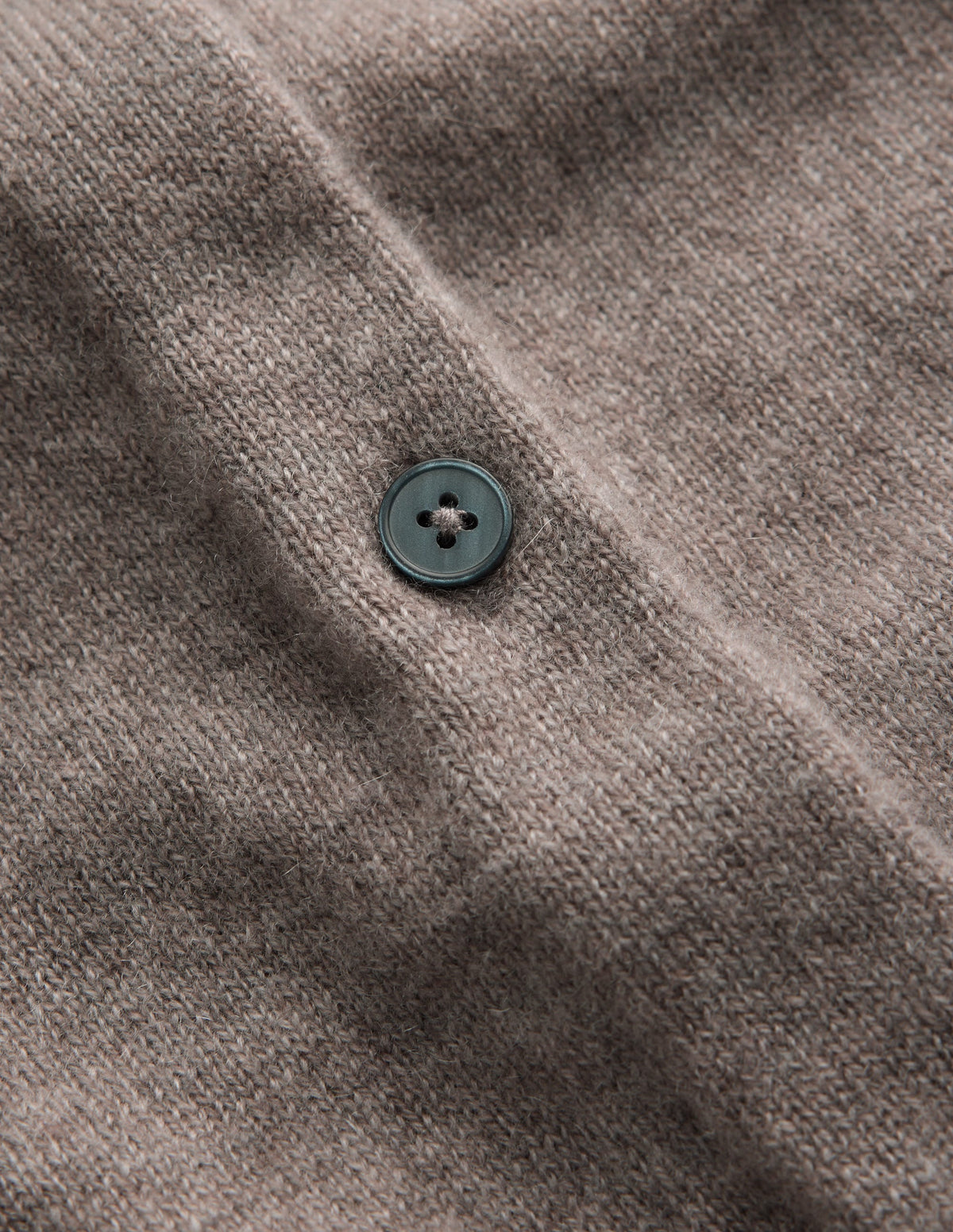 Elsie Cashmere Crew Cardigan-Mink Melange-6