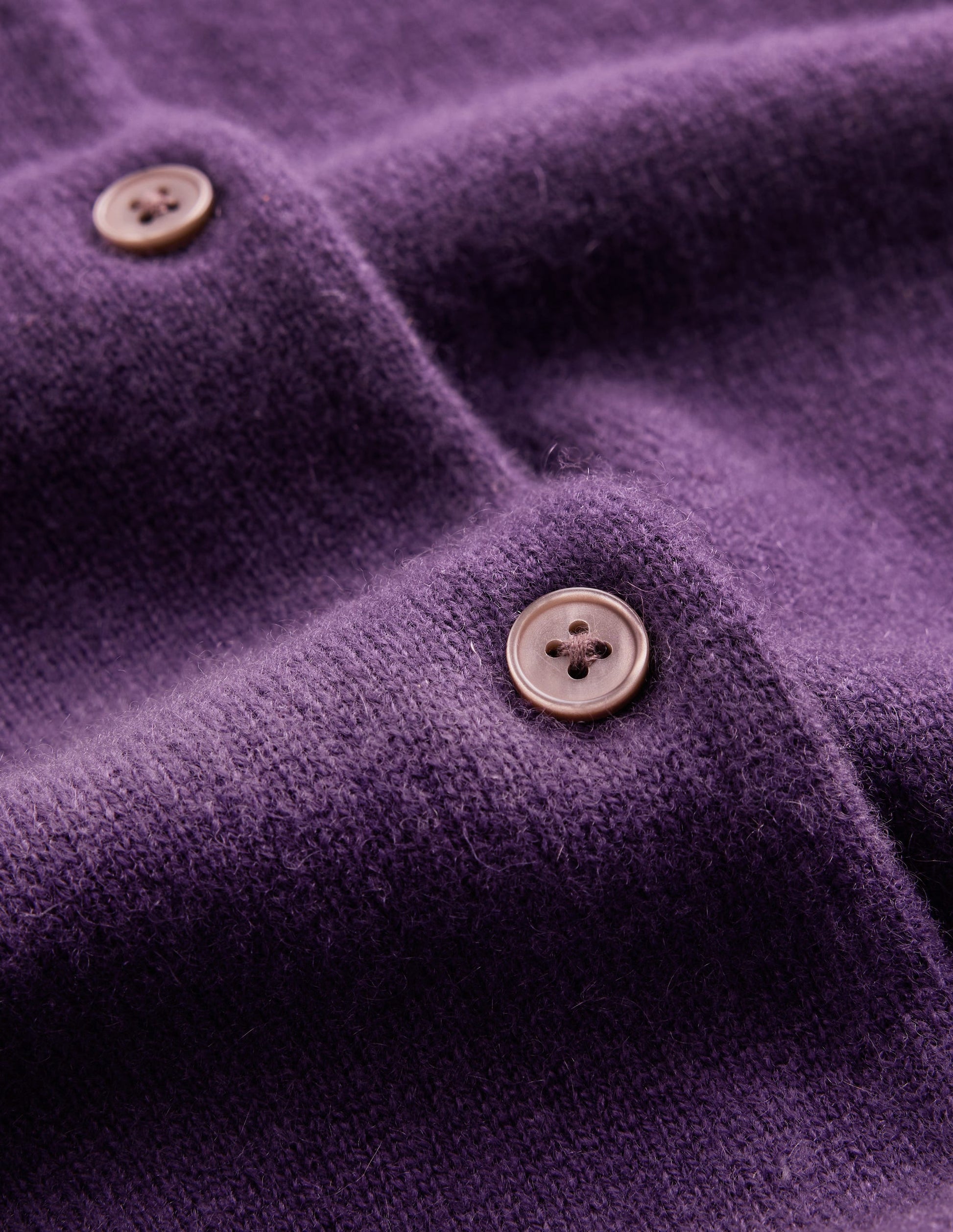 Elsie Cashmere Crew Cardigan-Deep Grape-6