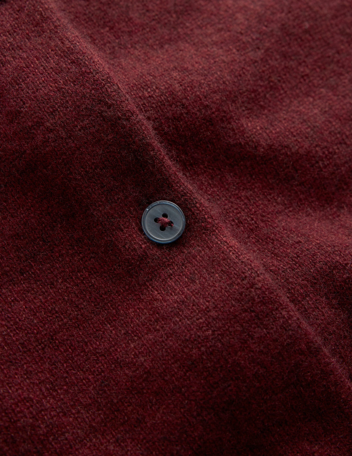 Elsie Cashmere Crew Cardigan-Deep Burgundy-6