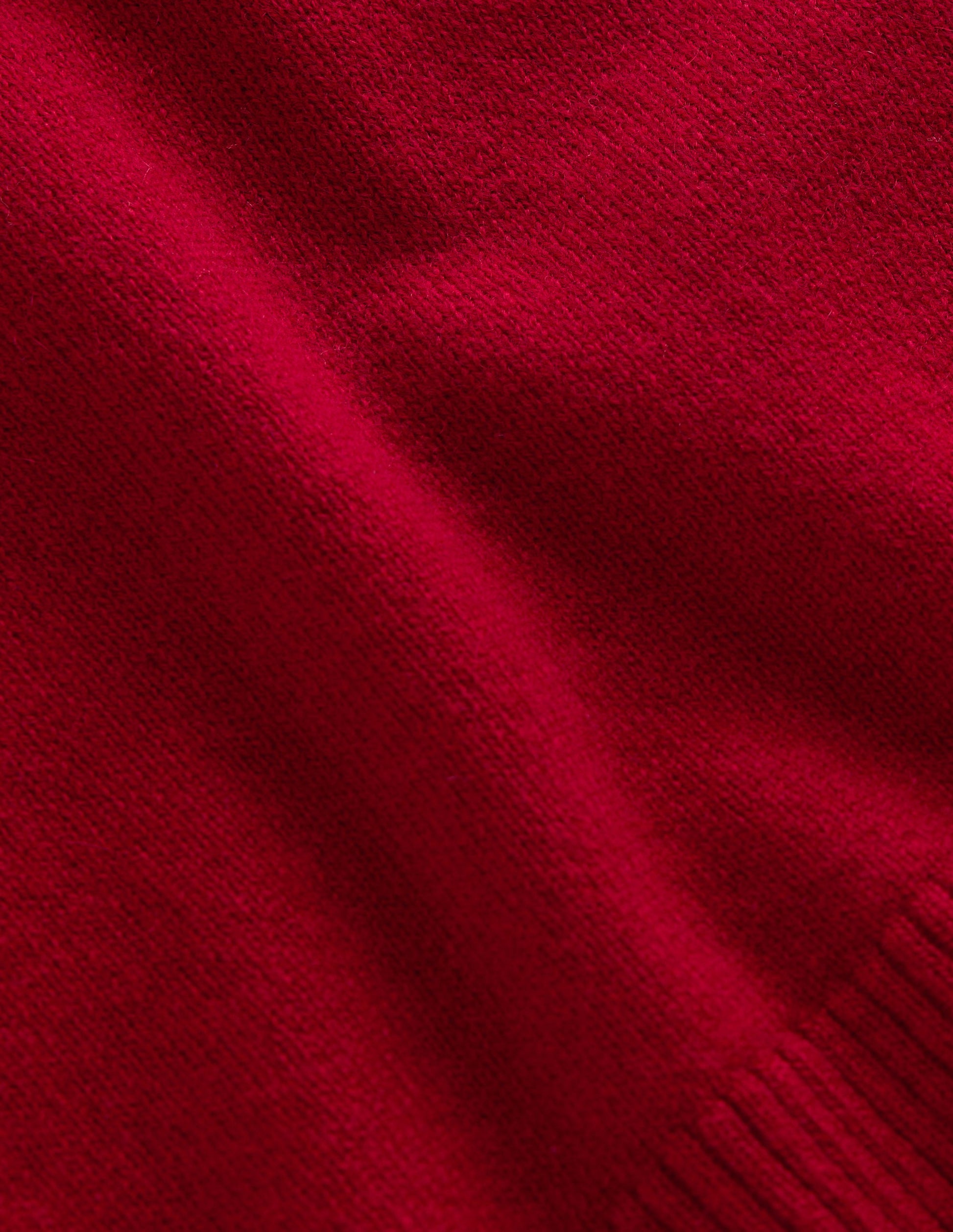 Elsie Cashmere Crew Sweater-Poppy Red-7
