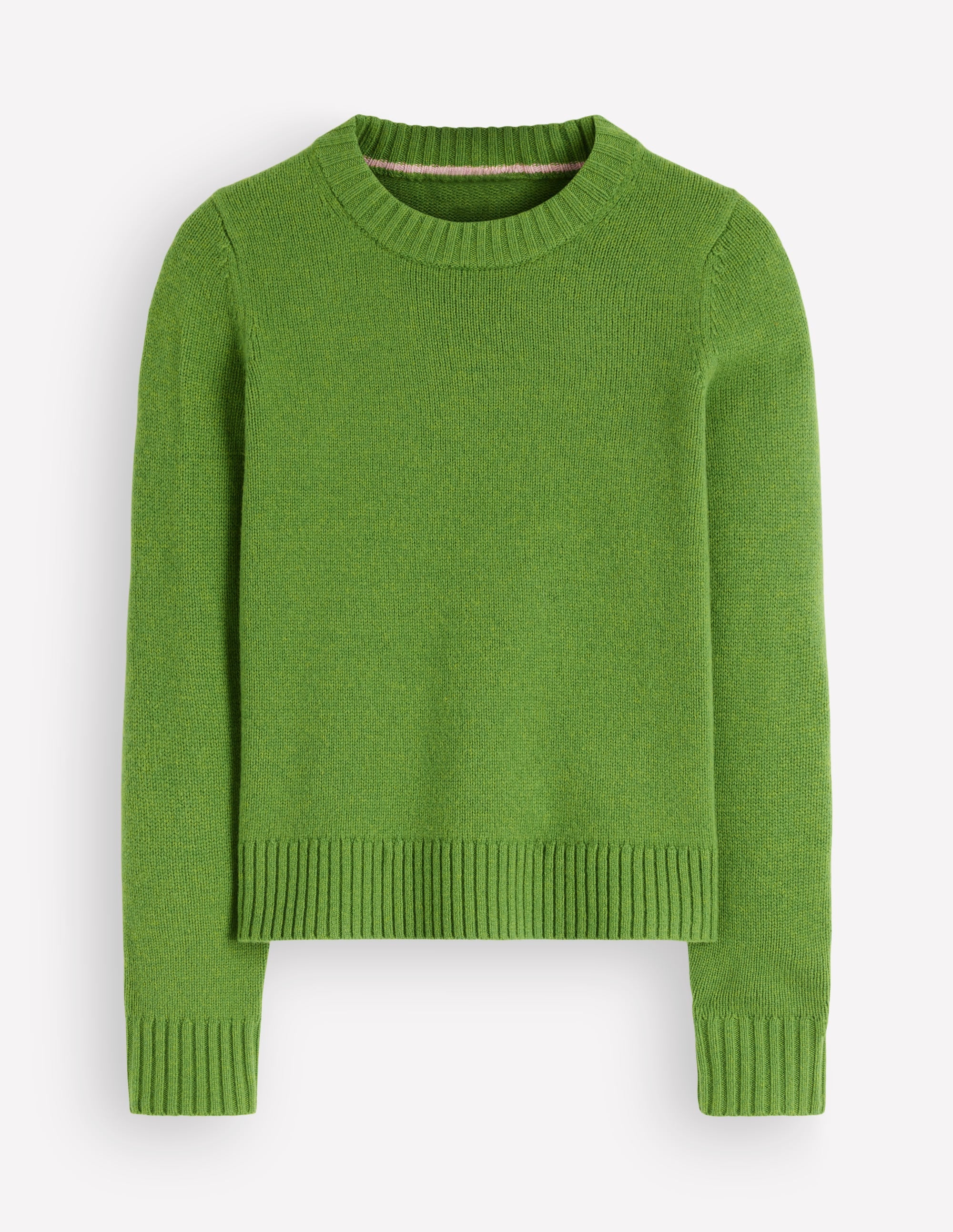Marta Merino Wool Crew Sweater-Juicy Apple - Image 5