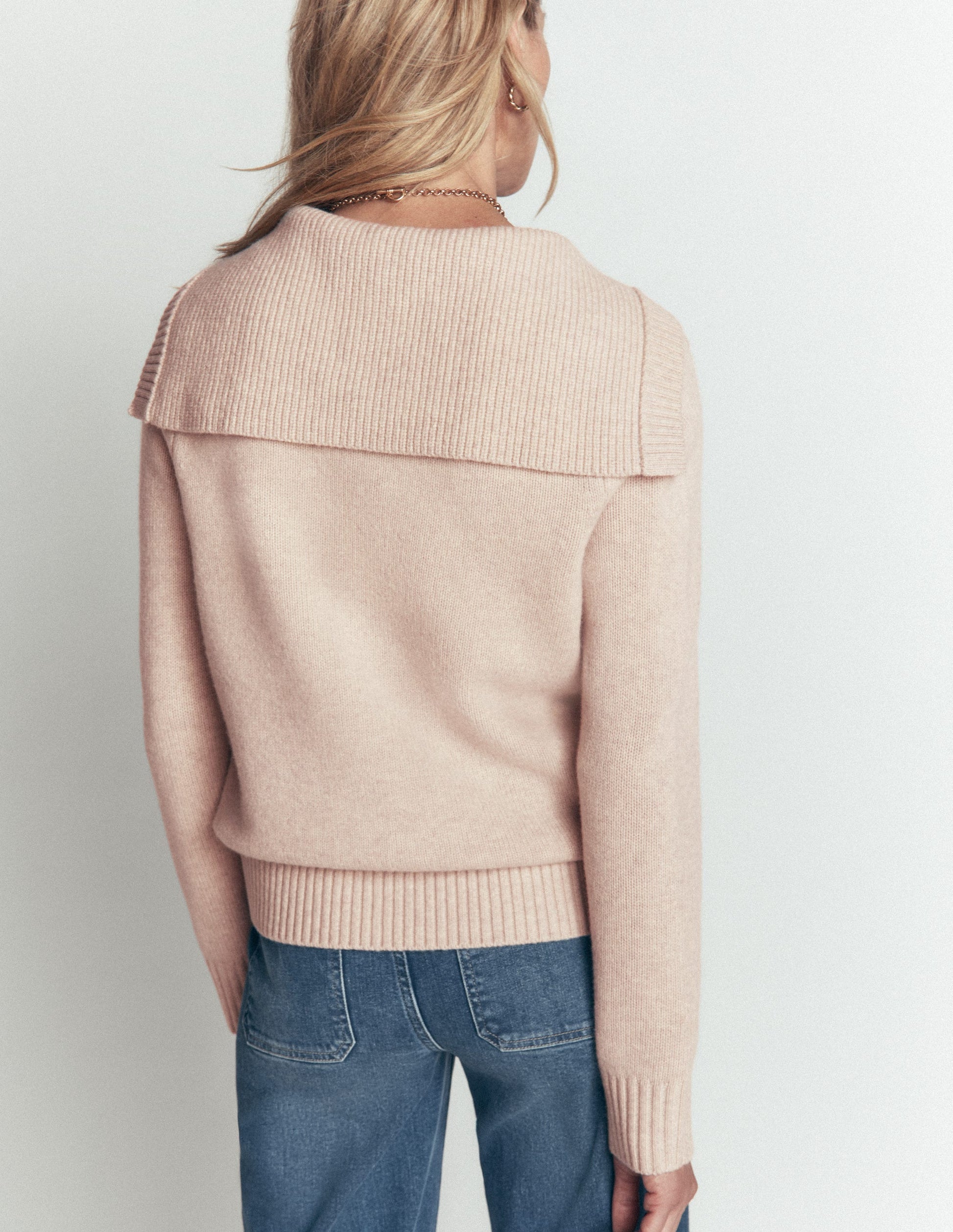 Marta Merino Wool Sailor Top-Barley-3