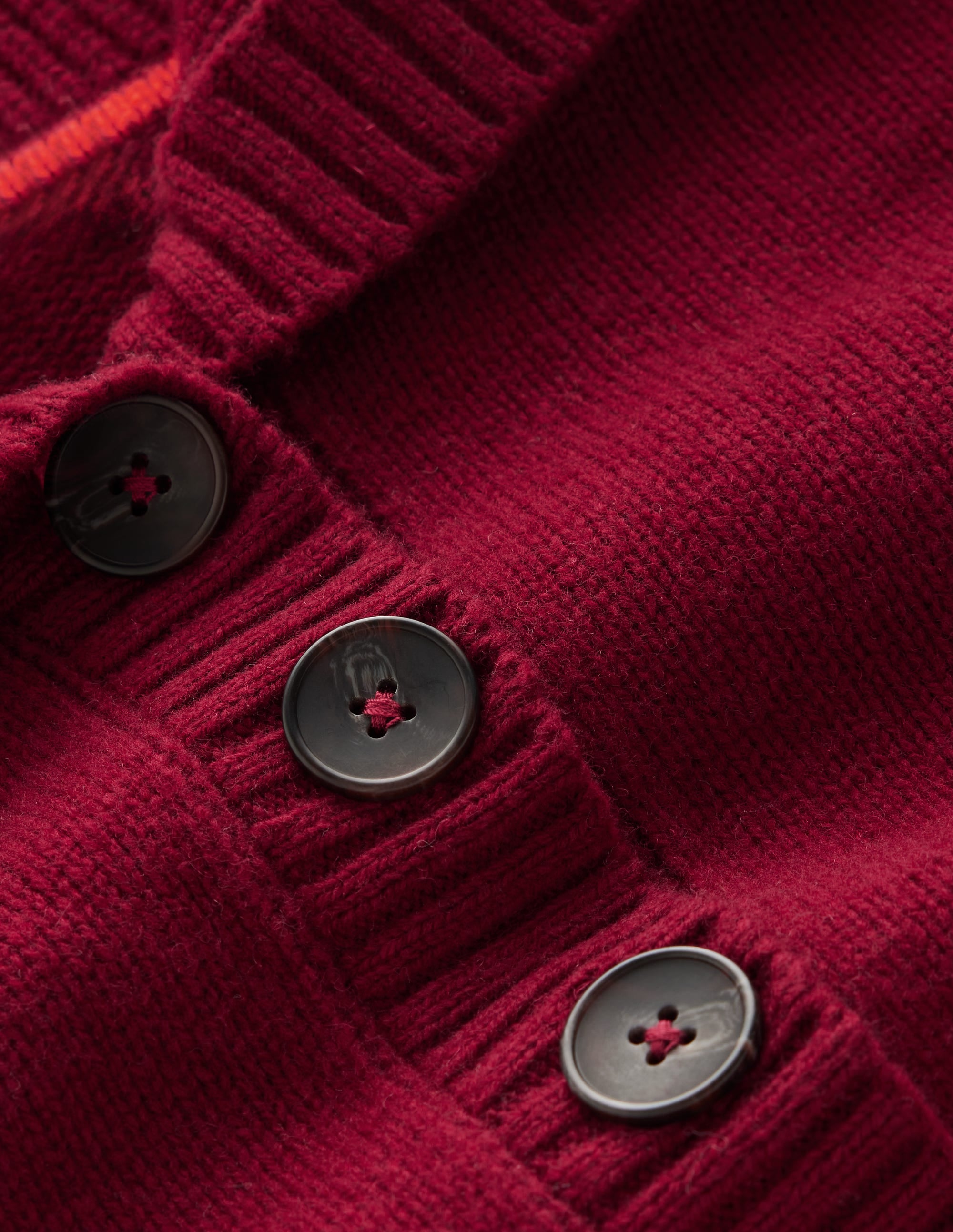 Marta Merino Wool Sailor Top - Pinotage | Boden USA