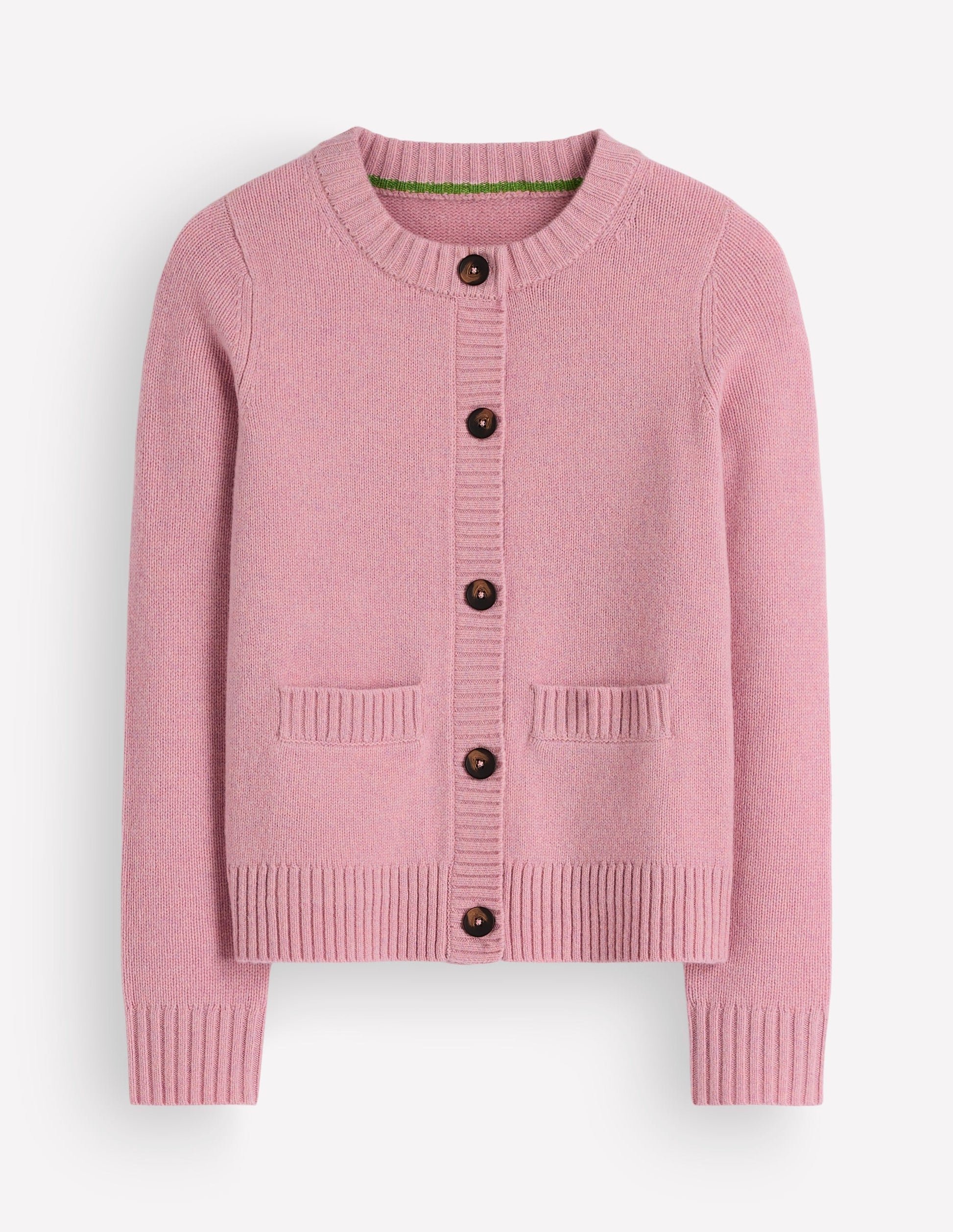 Marta Merino Wool Cardigan-Spring Blossom Pink-7