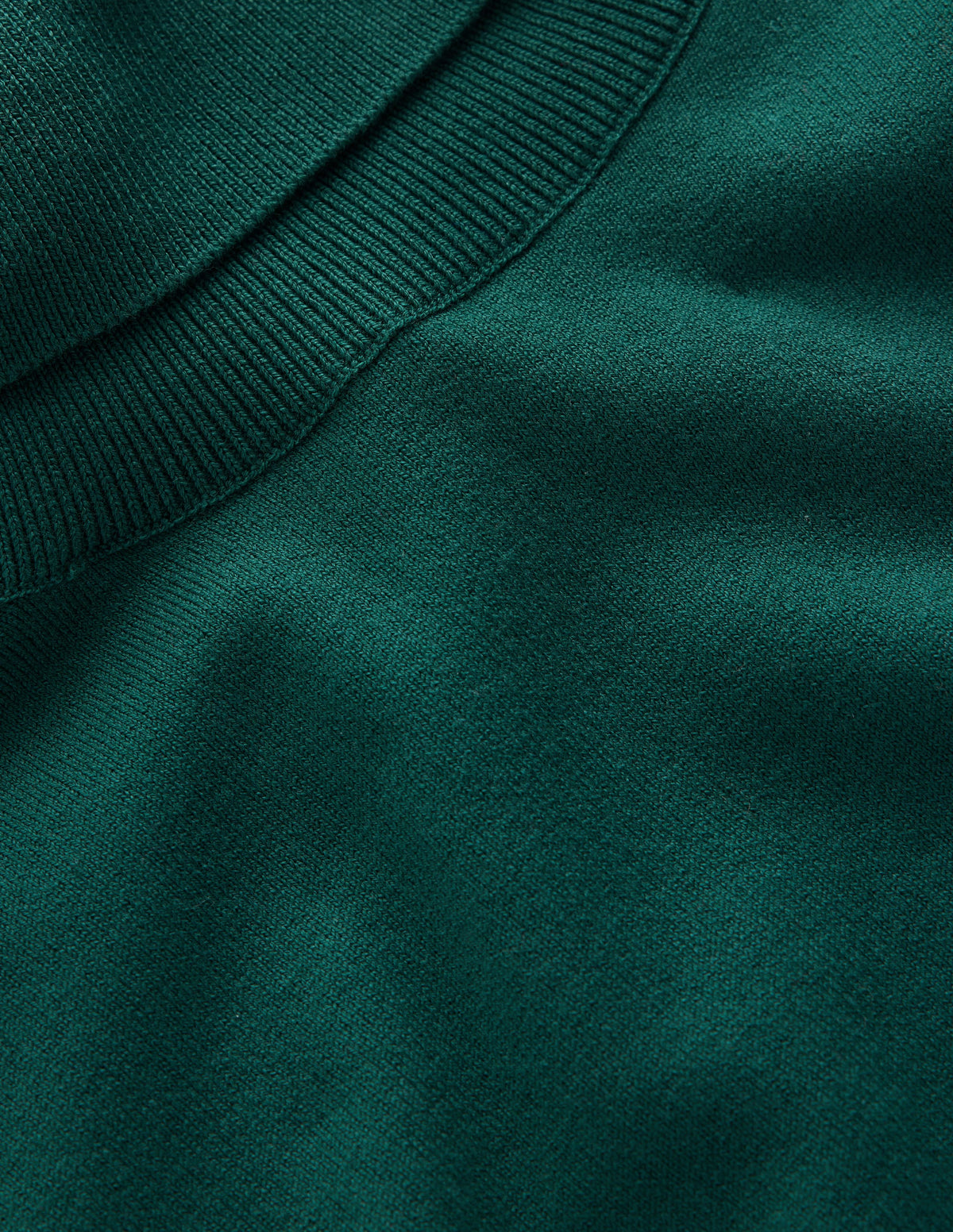 Camilla Roll Neck Sweater-Midnight Teal - Image 6