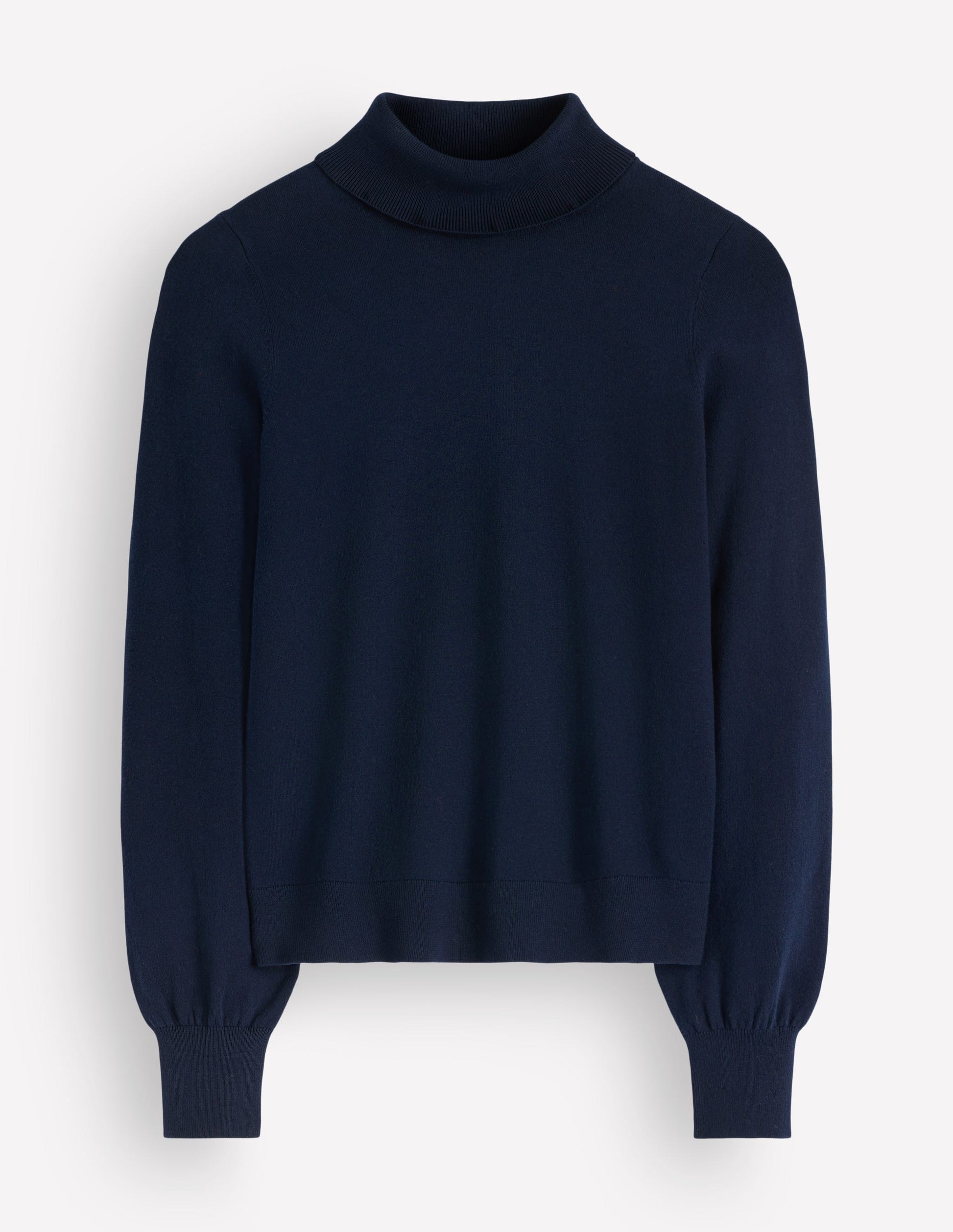 Camilla Roll Neck Sweater-Navy-6