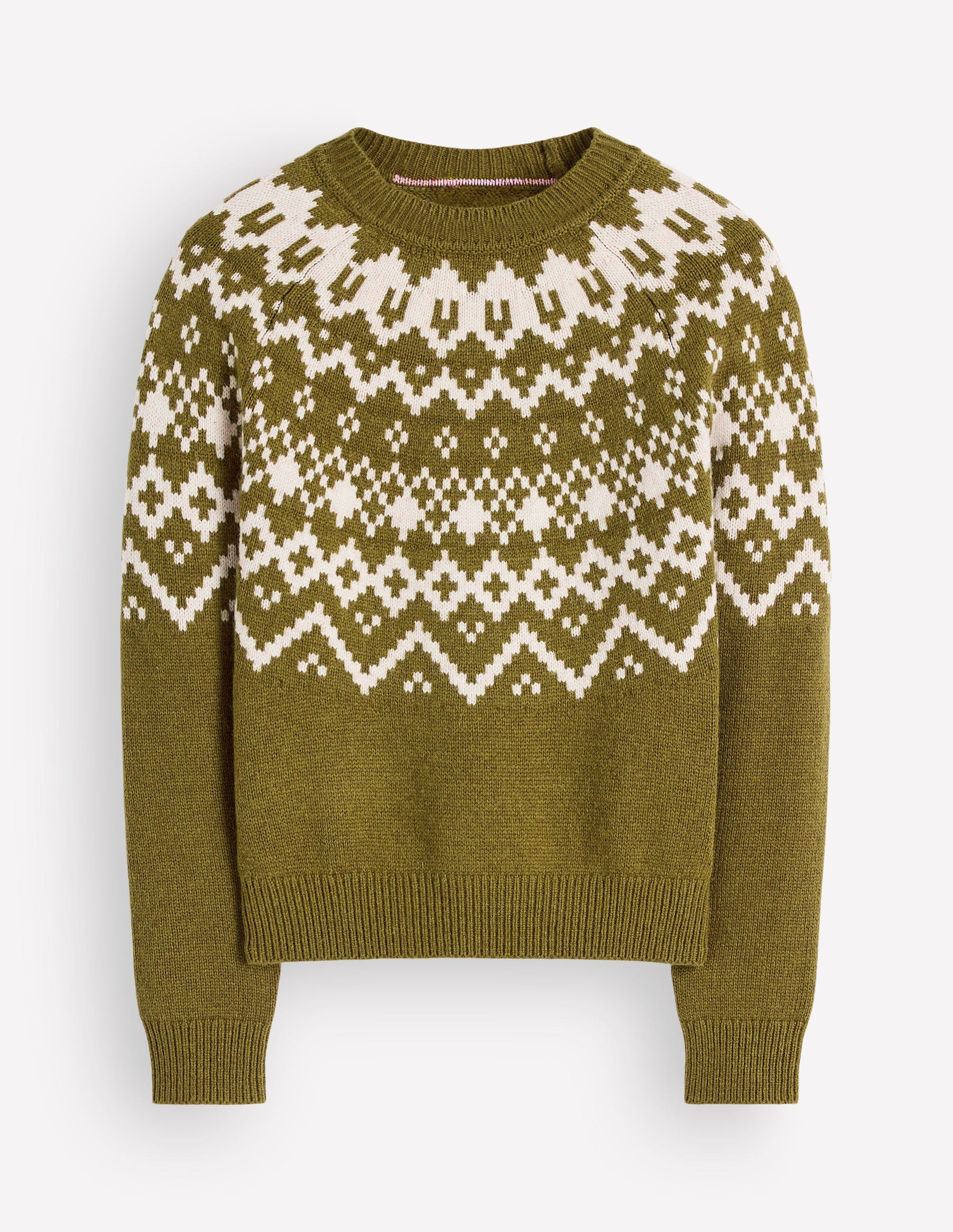 Mae Fair Isle Knitted Sweater-Cross Country-9