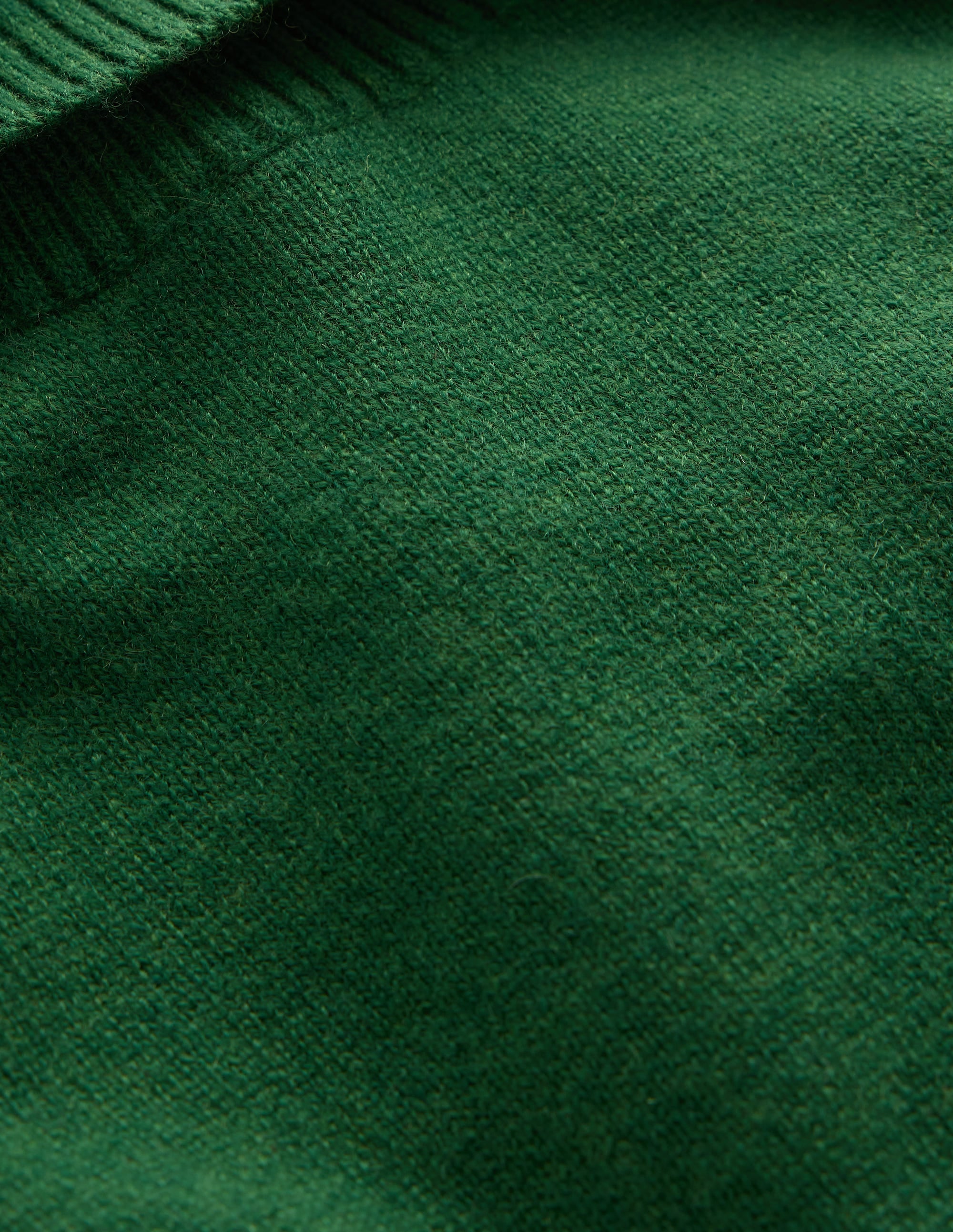 Elsie Cashmere Roll Neck-Fresh Green - Image 7