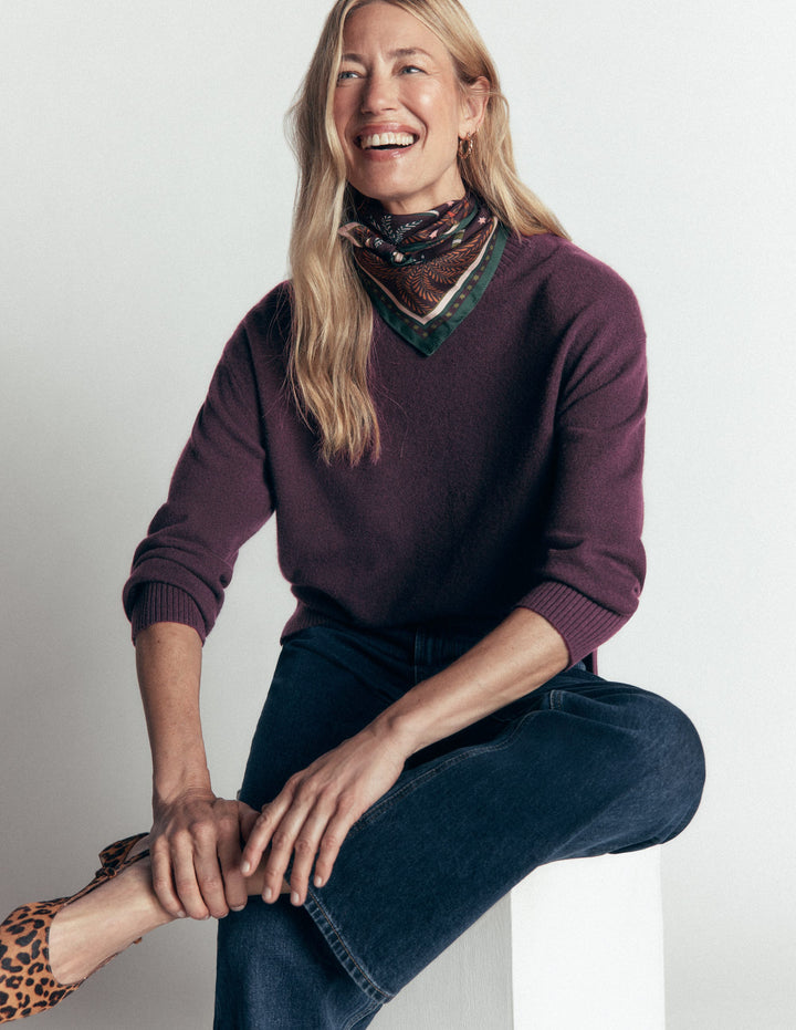 Fay Cashmere Crew Neck Sweater-Winetasting