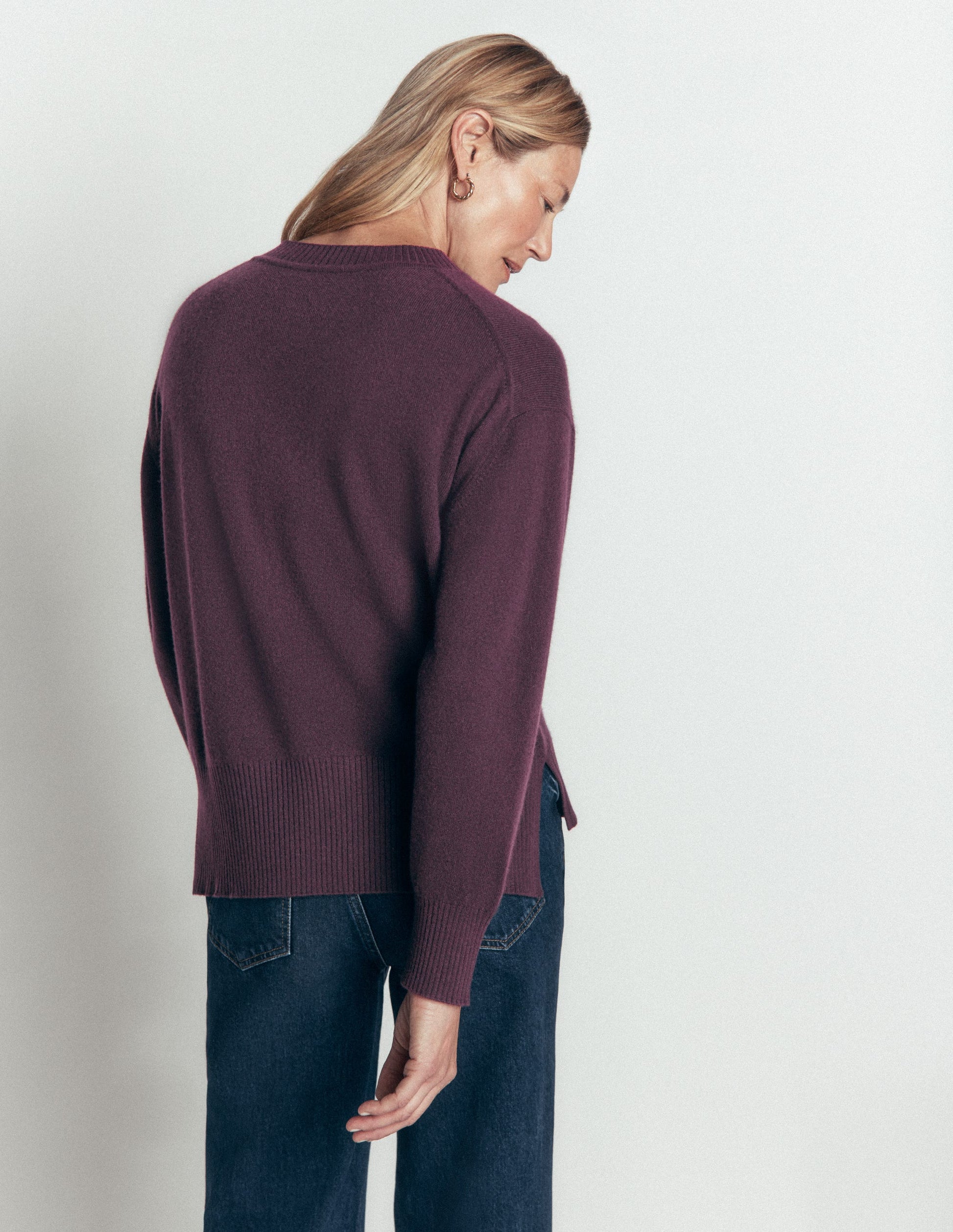 Fay Cashmere Crew Neck Sweater-Winetasting-3