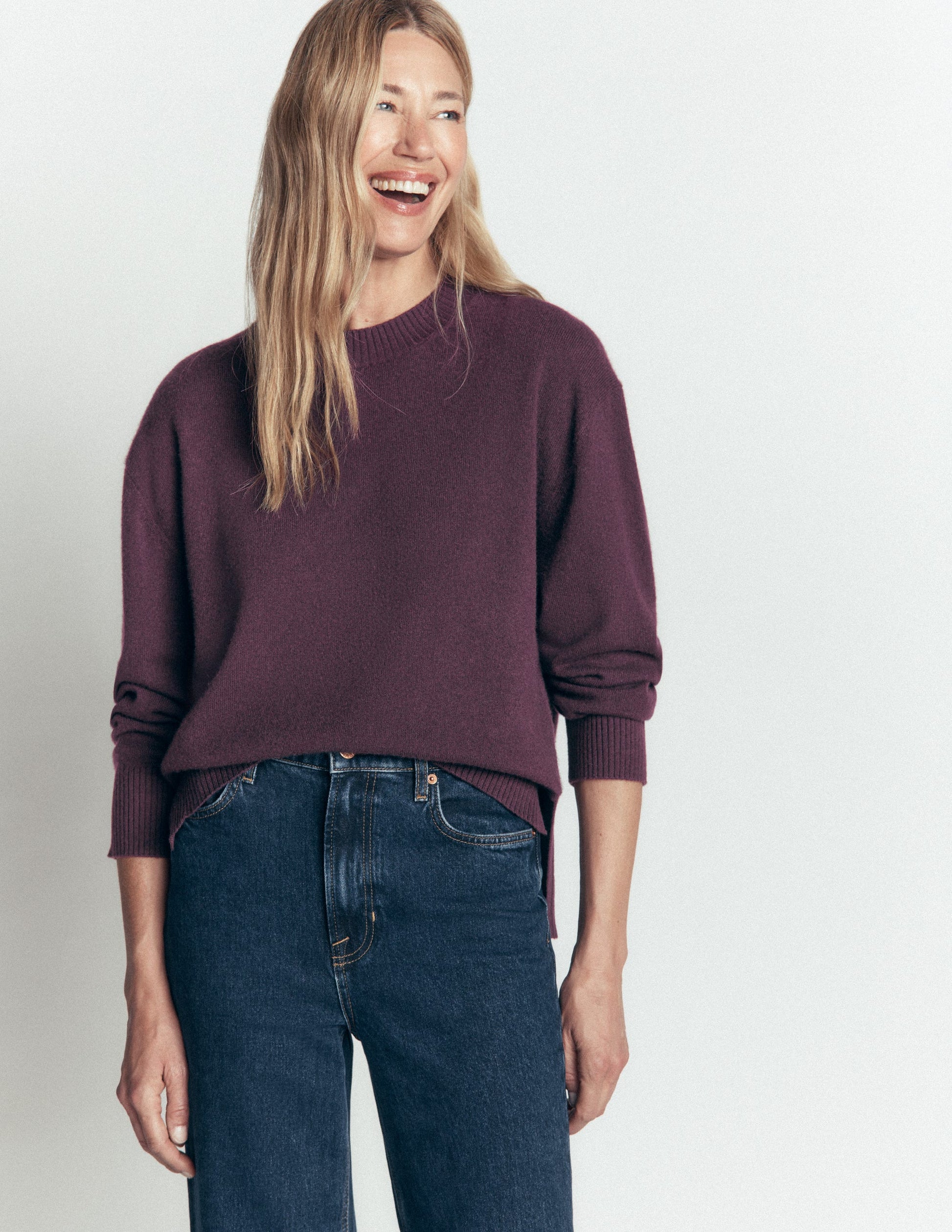 Fay Cashmere Crew Neck Sweater-Winetasting-4