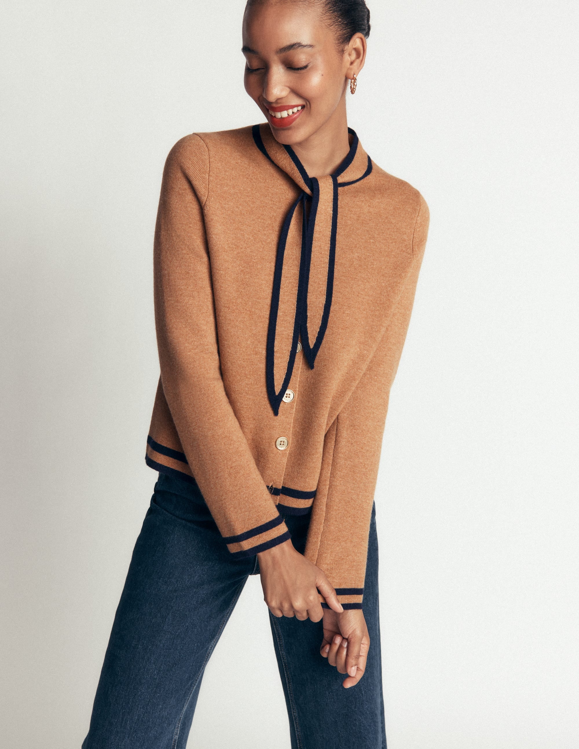 Tie Milano Jacket-Camel - Image 5