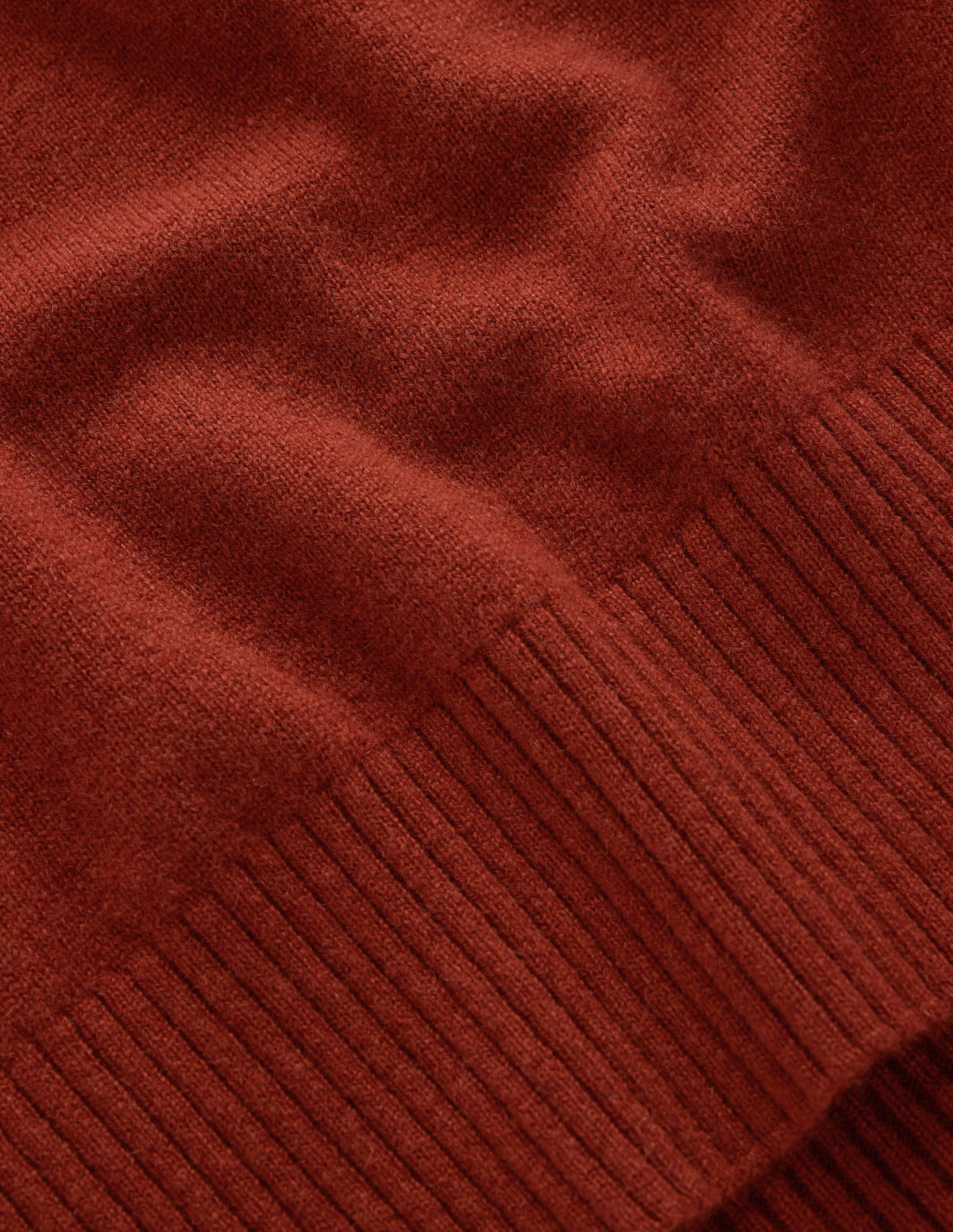 Fay High Neck Cashmere Sweater-Burnt Orange - Image 8
