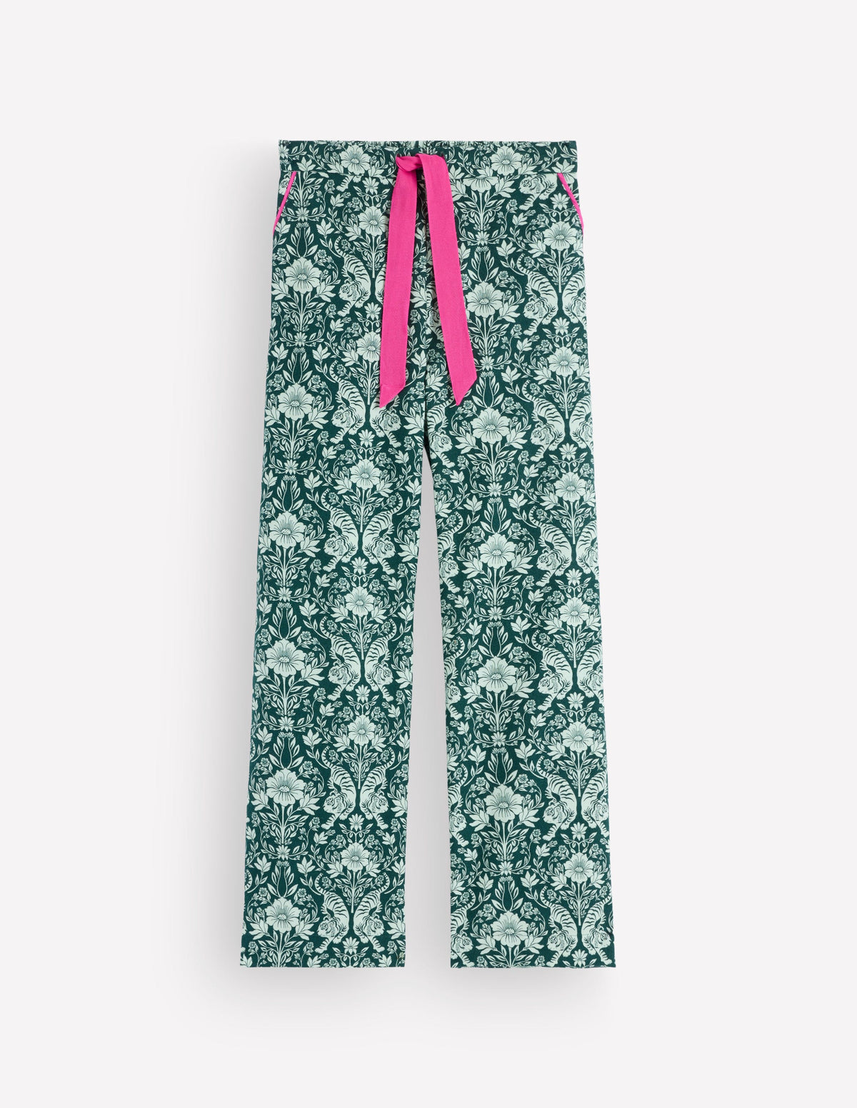 Brushed Cotton Pyjama Pants-Flourishing Tiger - Image 5