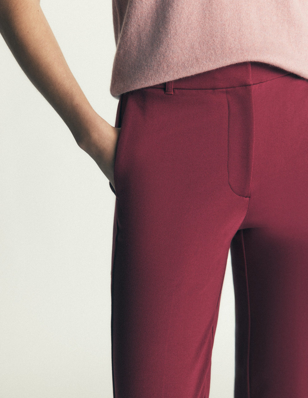 Highgate Ponte Pants-Deep Wisteria-2