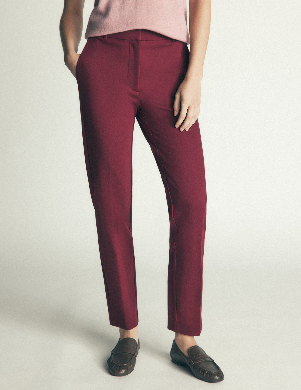 Highgate Ponte Pants-Deep Wisteria-4