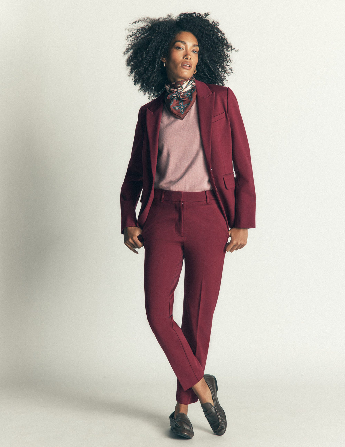 Highgate Ponte Pants-Deep Wisteria-6