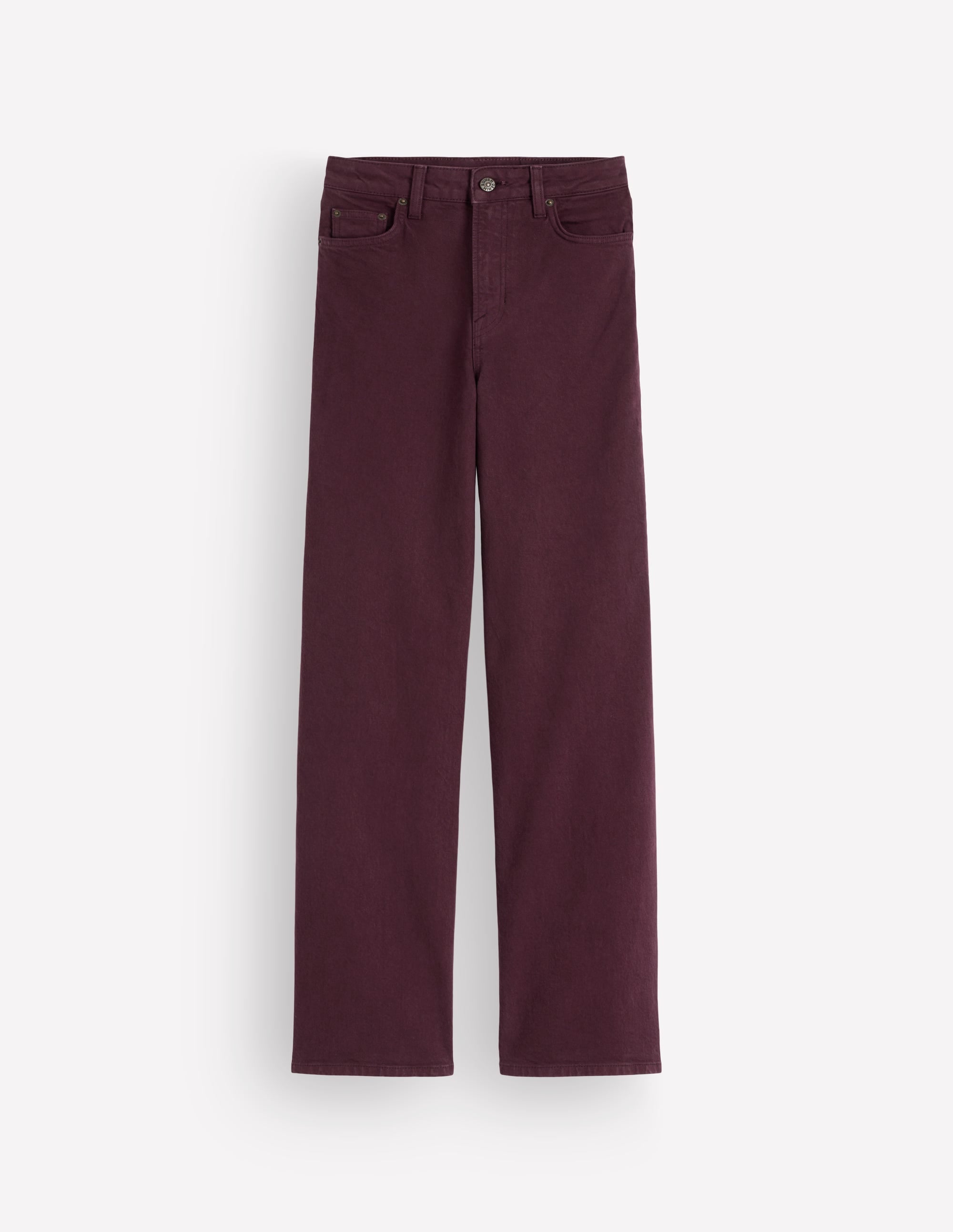 High Rise Column Leg Jeans-Wine Tasting - Image 6