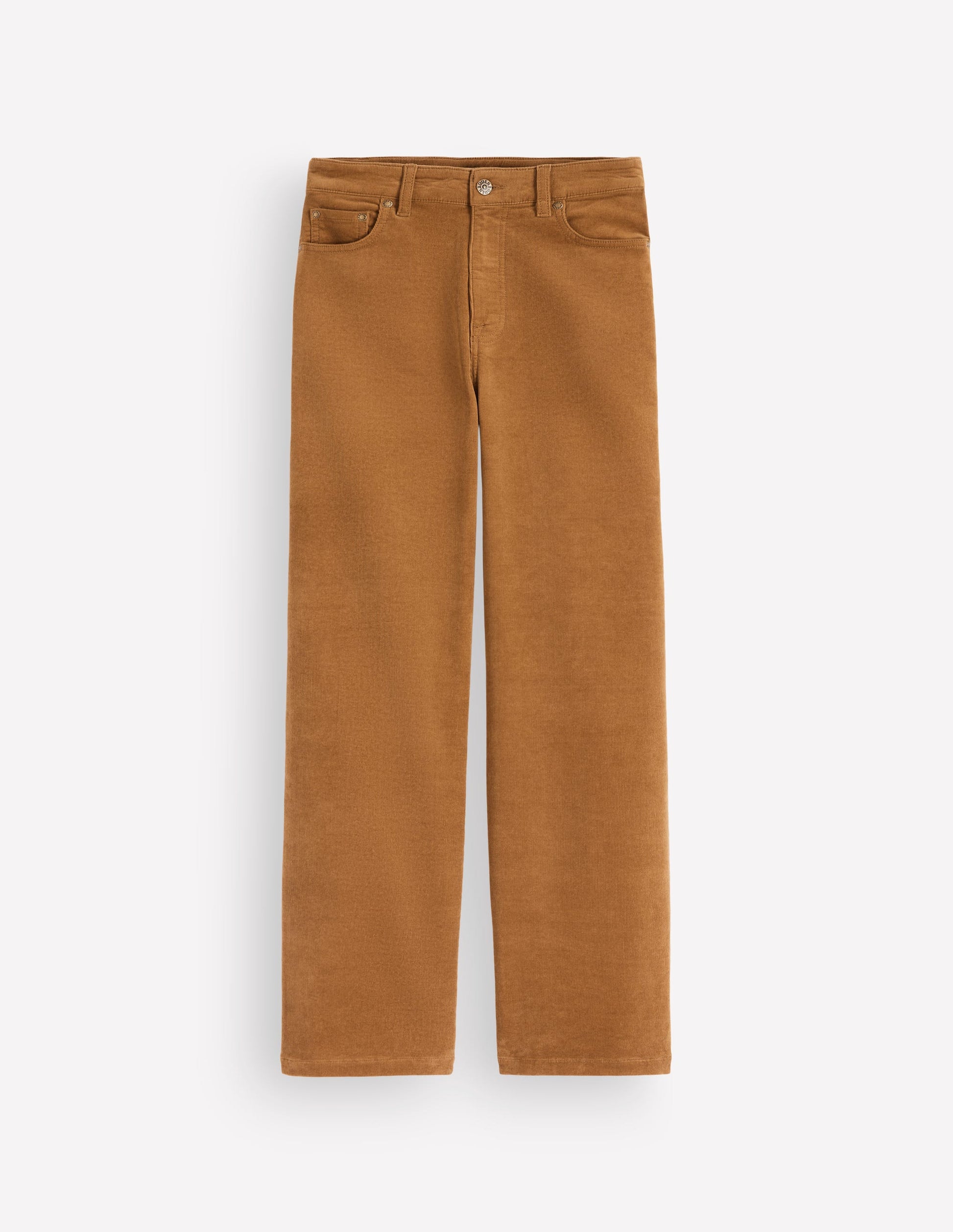 5-Pocket Cord Column Jeans-Rubber-6