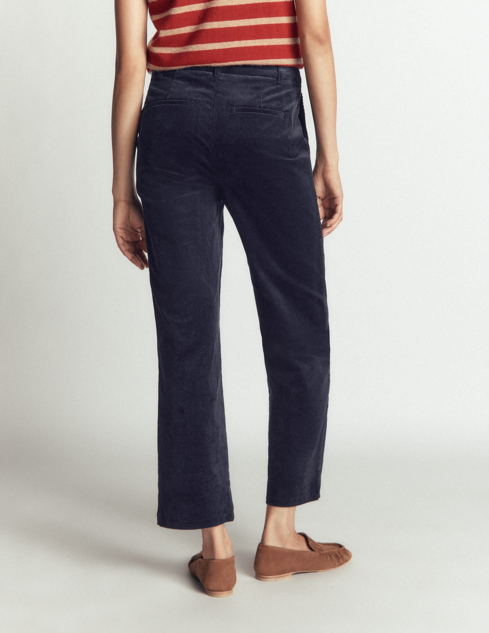 Canonbury Cord Pants-Navy - Image 3