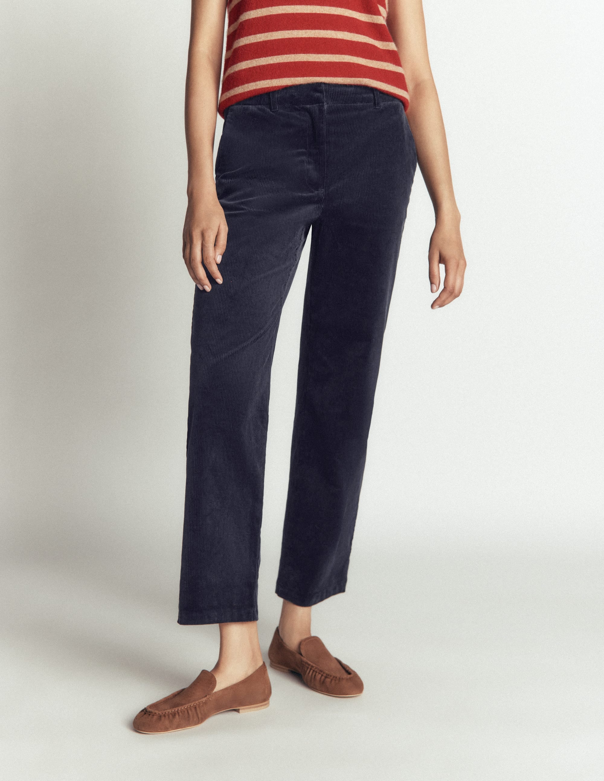 Canonbury Cord Pants-Navy - Image 4