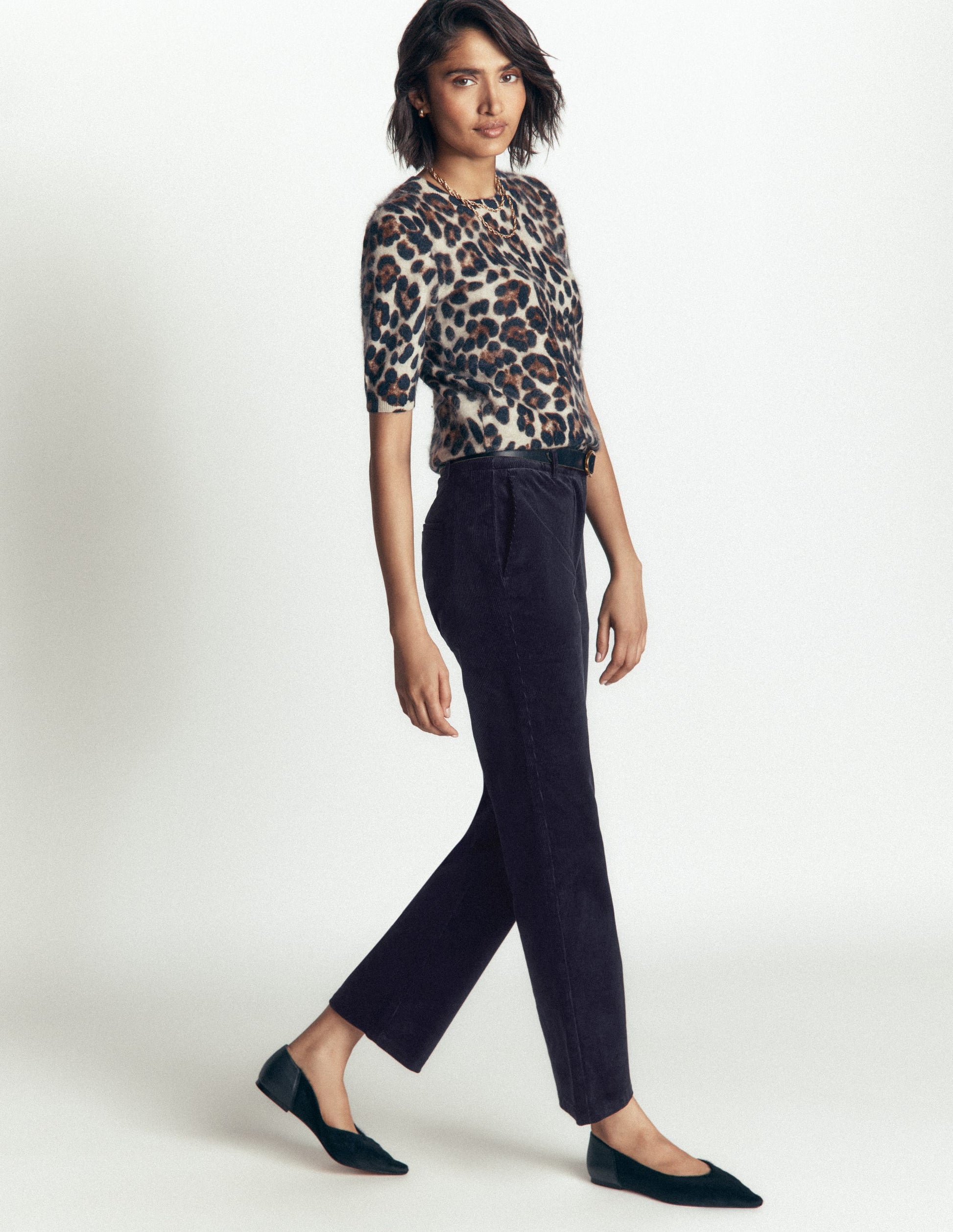 Canonbury Cord Pants-Navy-5