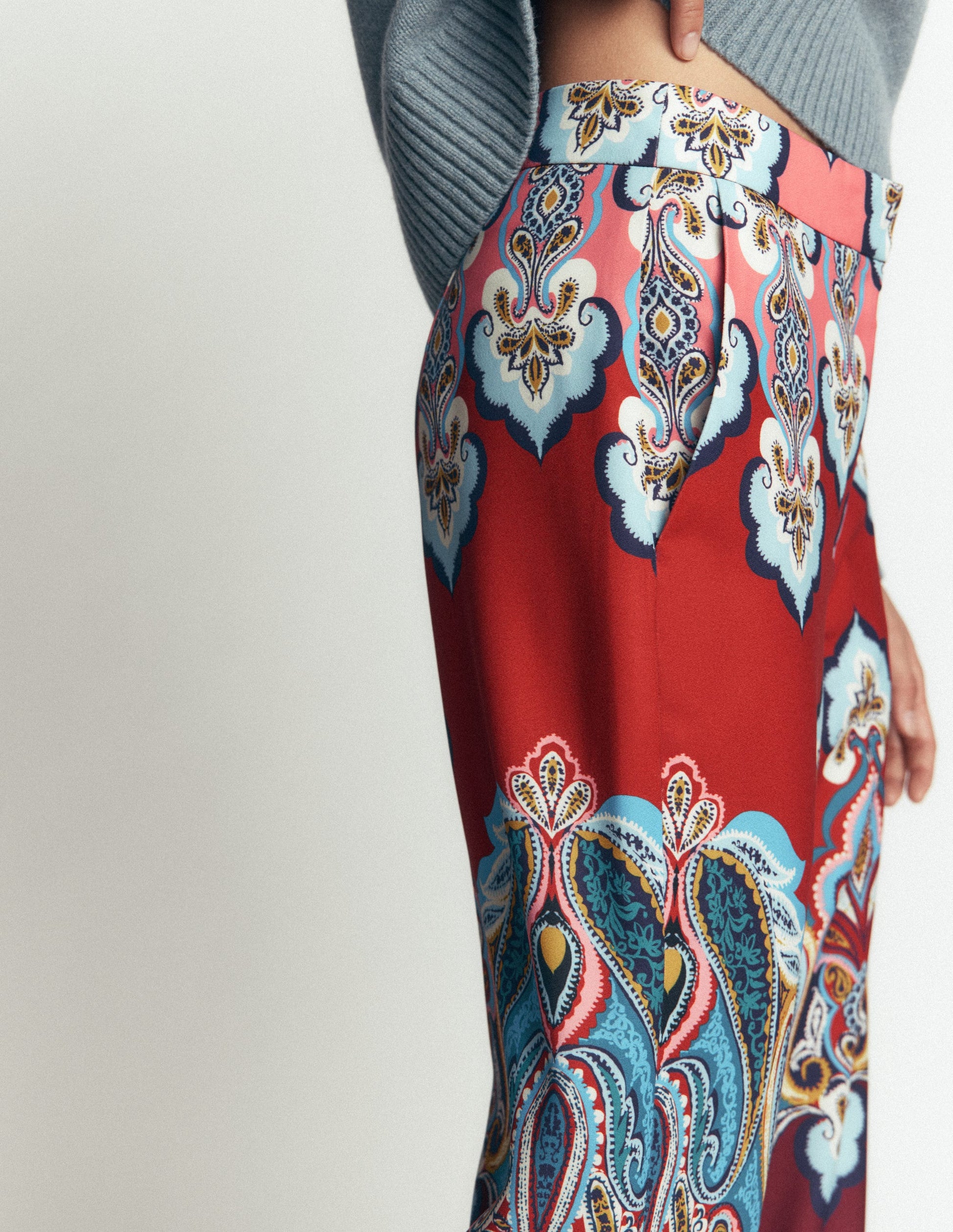 Belgravia Occasion Pants-Multi, Popping Paisley-3