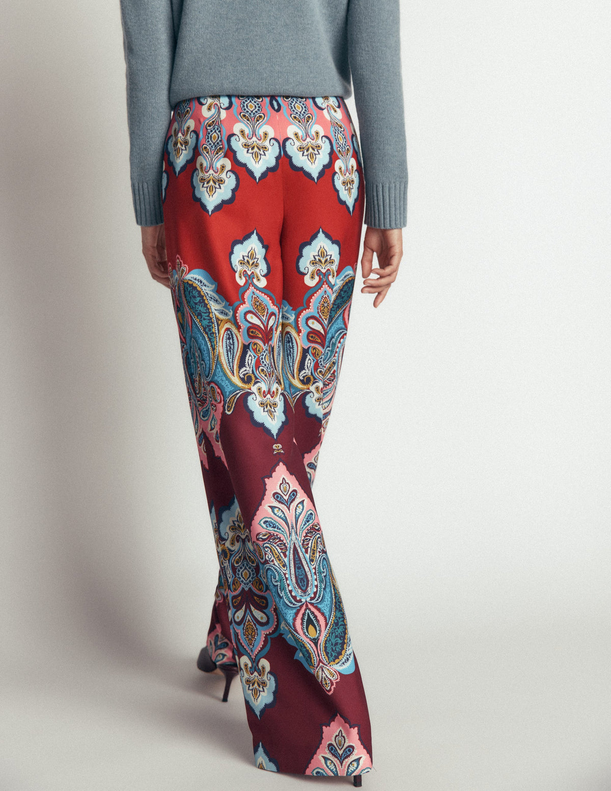 Belgravia Occasion Pants-Multi, Popping Paisley - Image 3