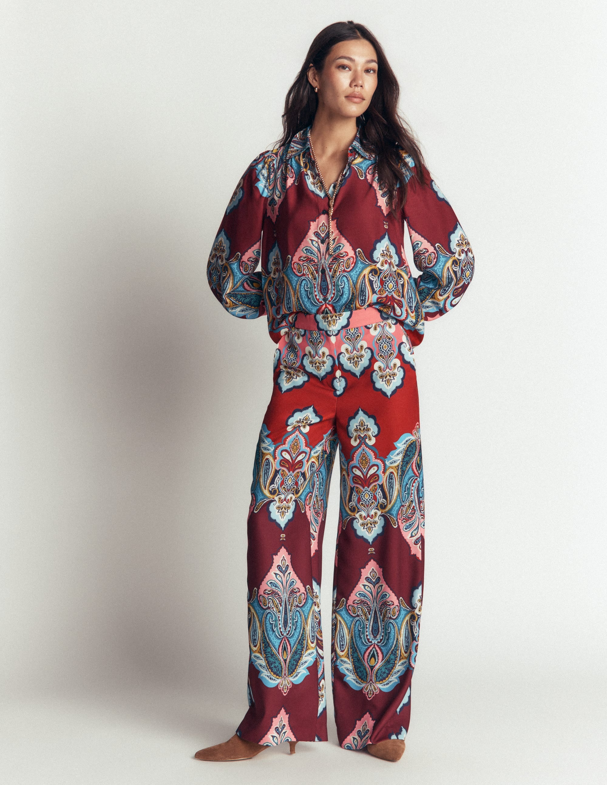 Belgravia Occasion Pants-Multi, Popping Paisley - Image 7