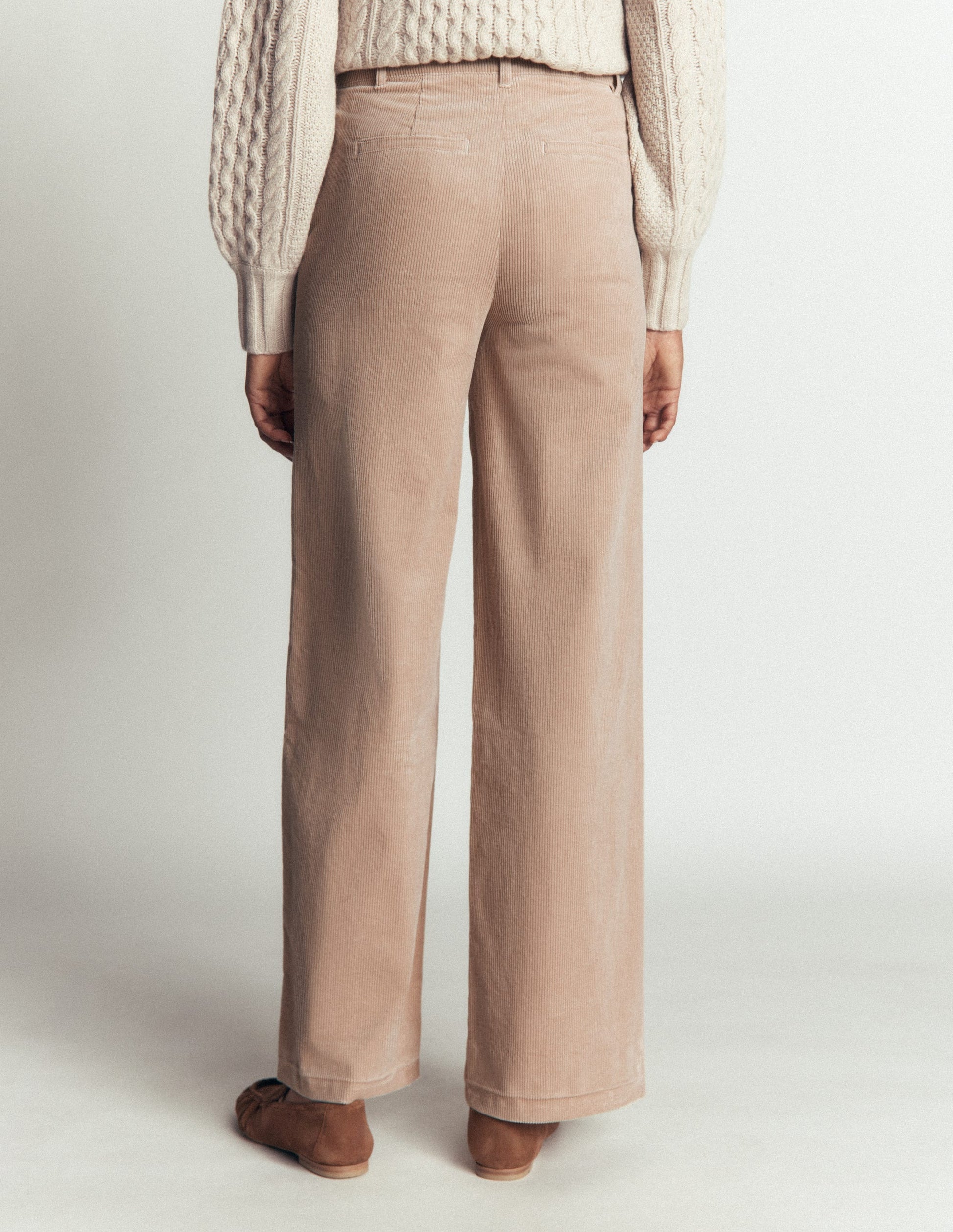 Belgravia Cord Pants-Latte-3