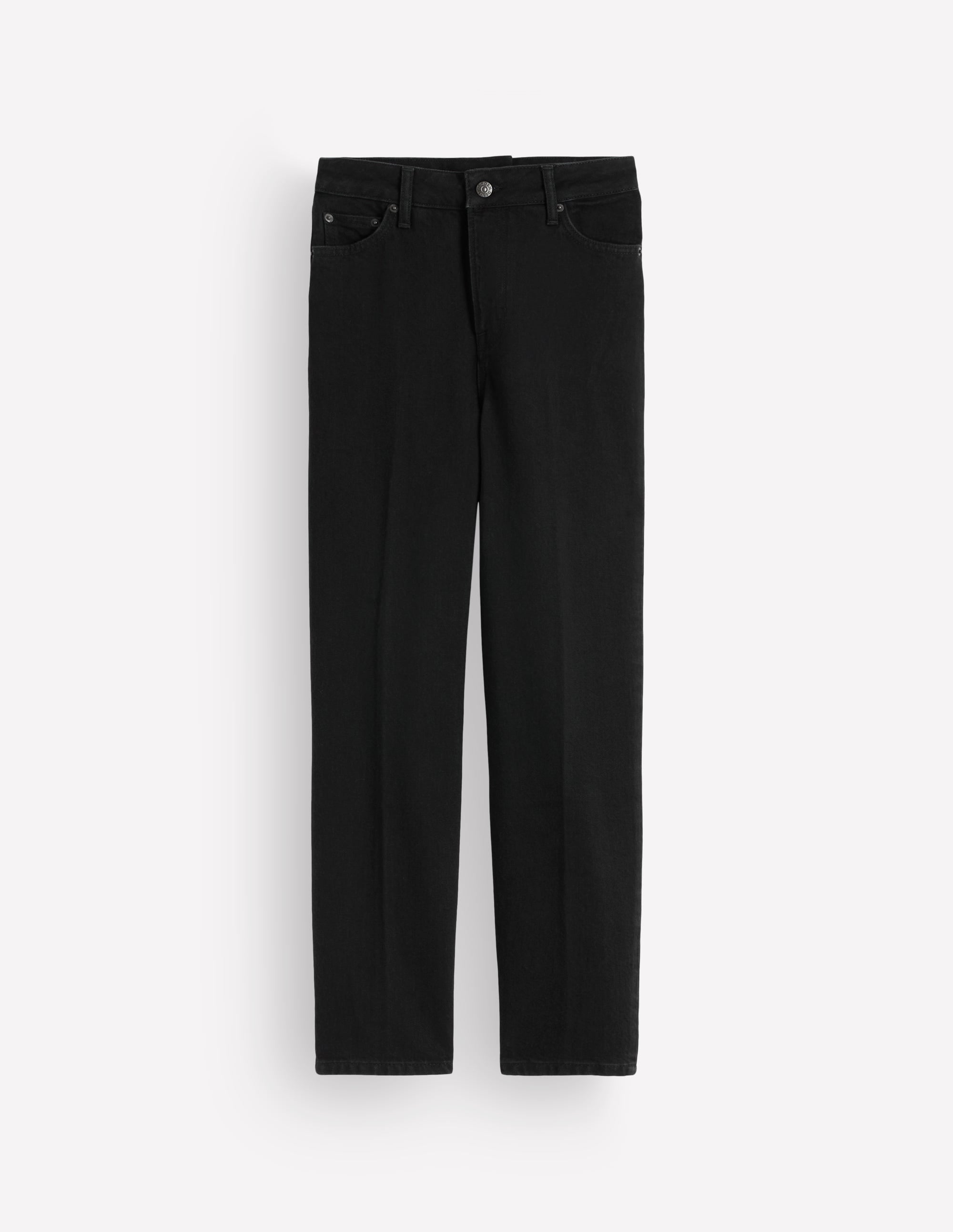 Tapered Leg Jeans-Washed Black - Image 6
