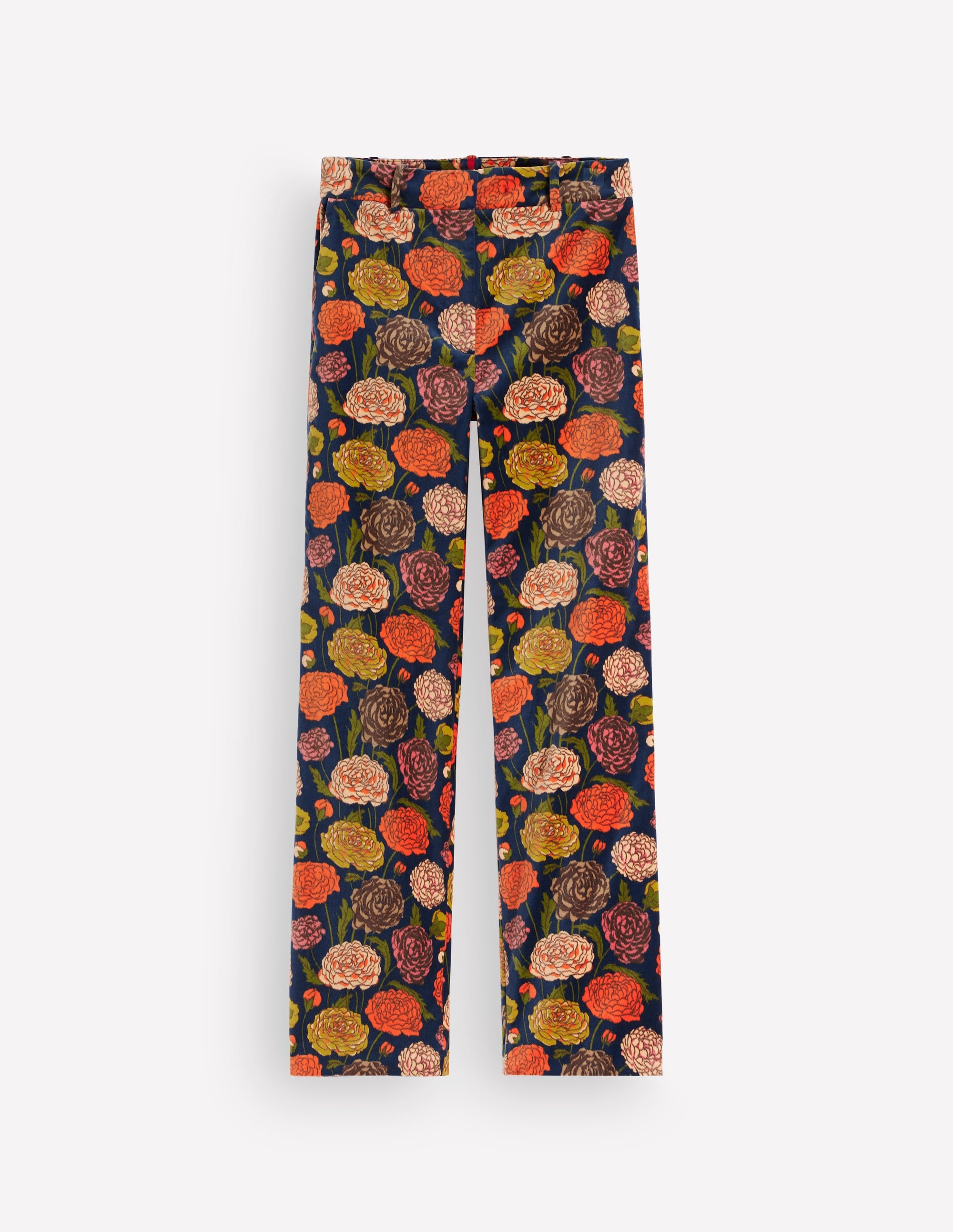 Canonbury Velvet Pants - Multi, Jewelled Bunch | Boden USA