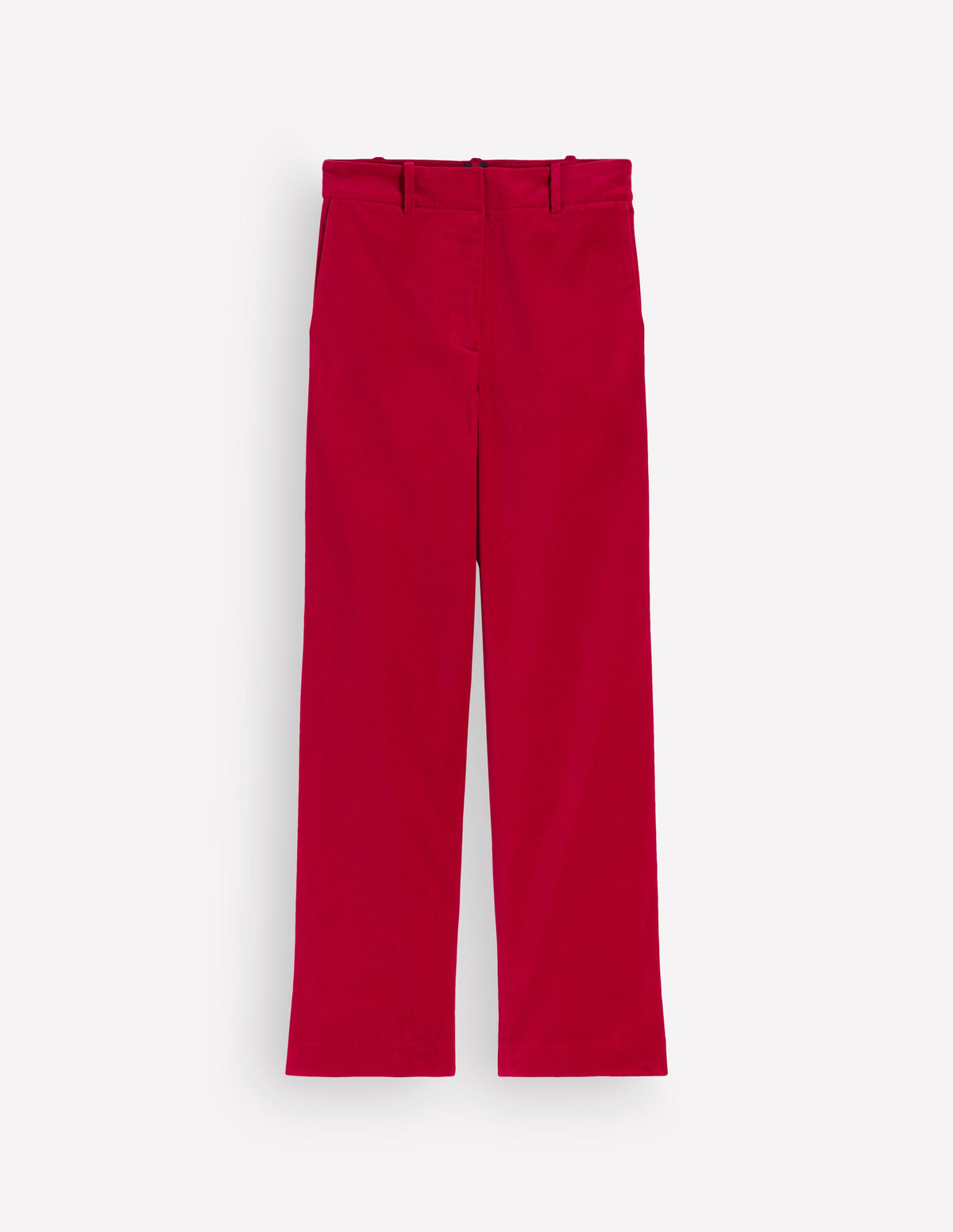 Canonbury Velvet Pants-Savvy Red-7