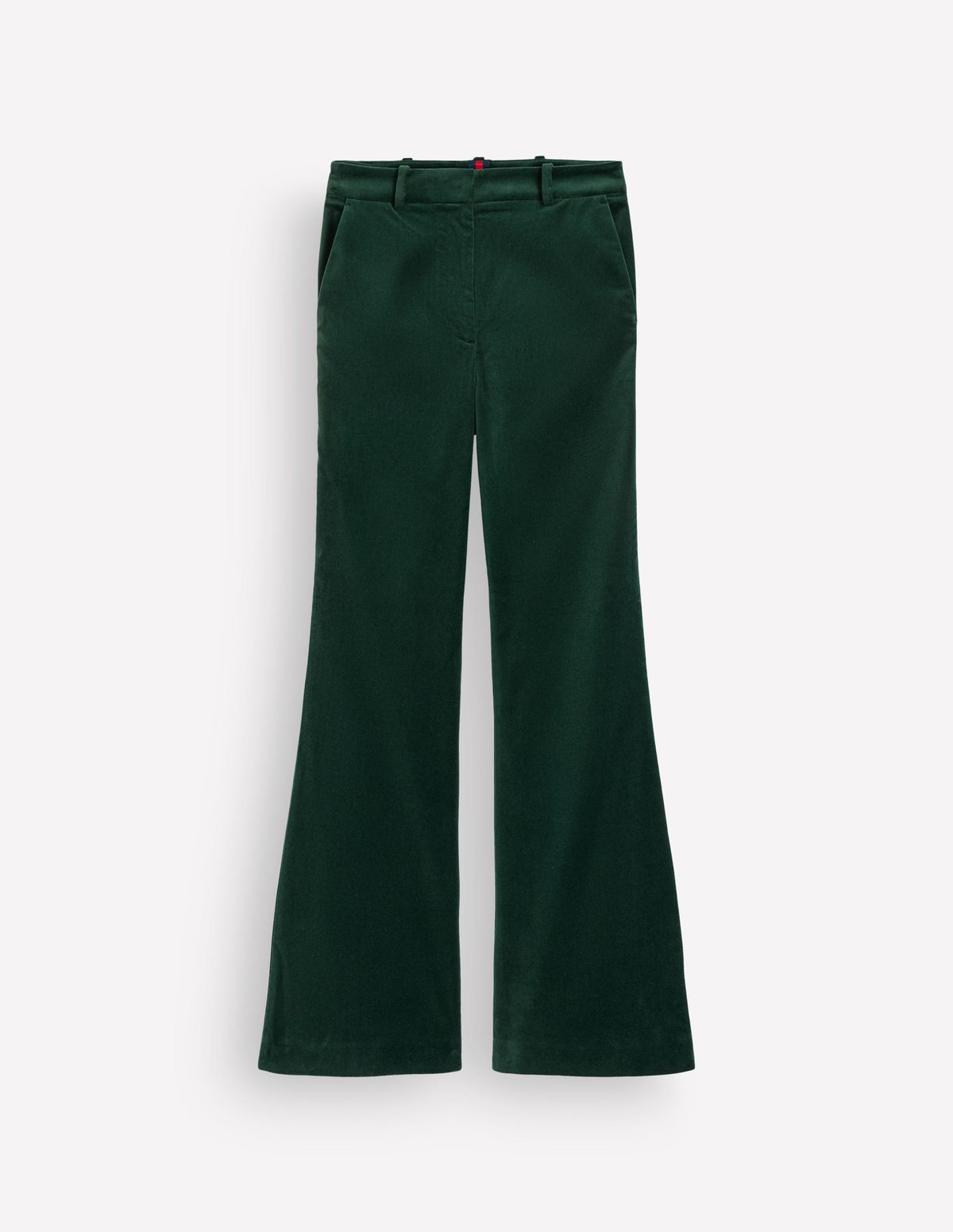 Flare Velvet Pants-Midnight Emerald-7