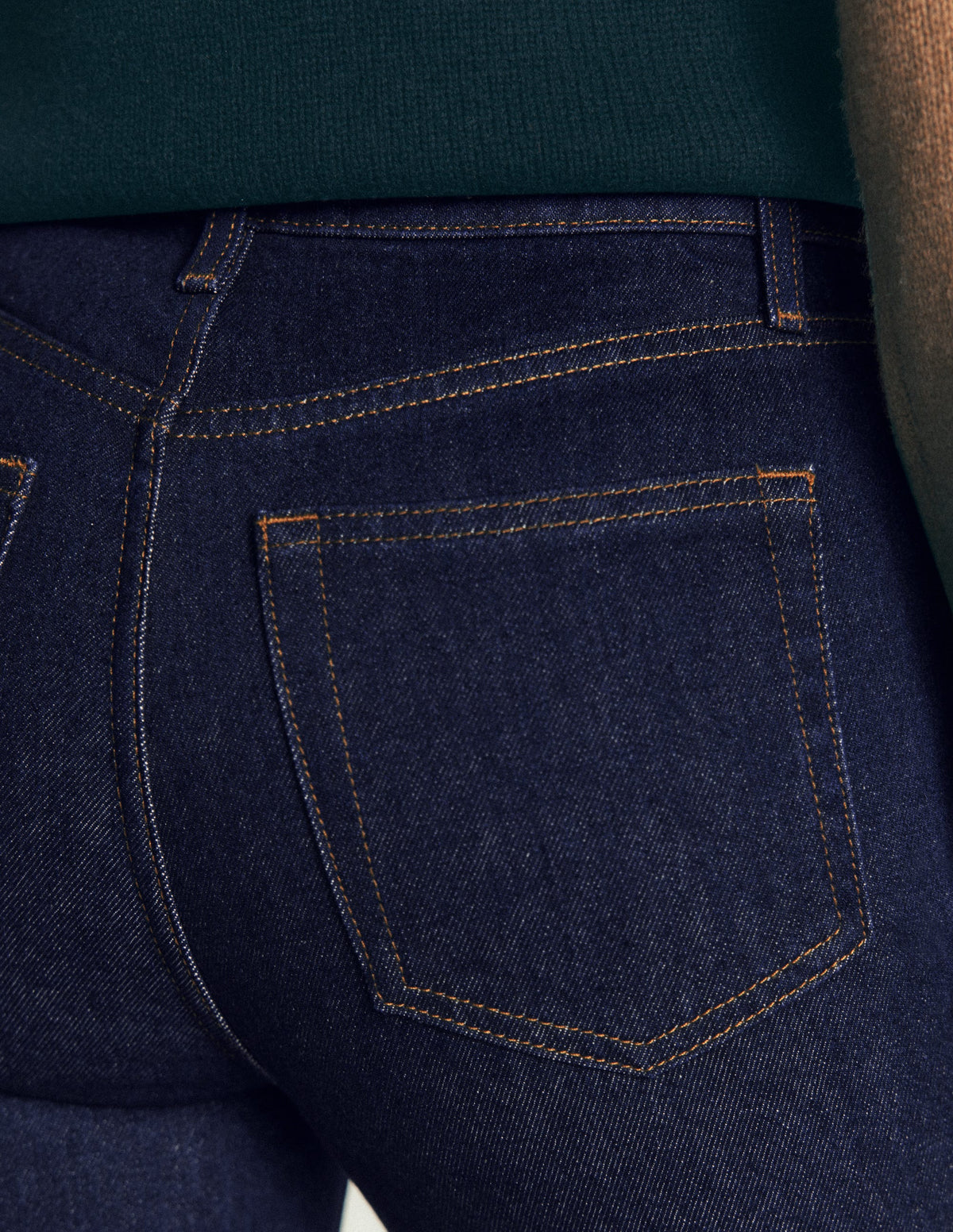 High Rise Slim Jeans-Indigo-5